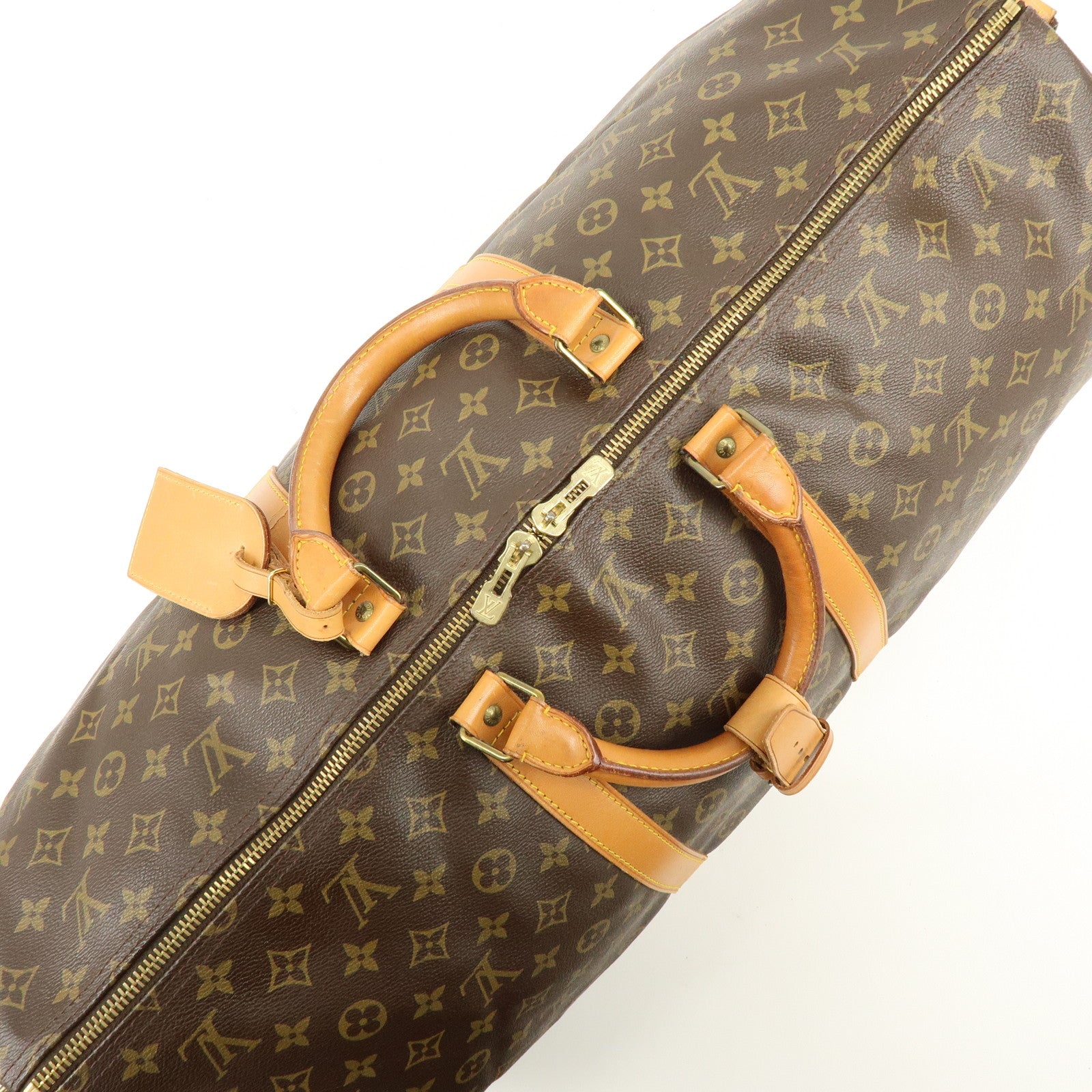 Louis Vuitton Monogram Keep All Bandouliere 60 Boston Bag M41412