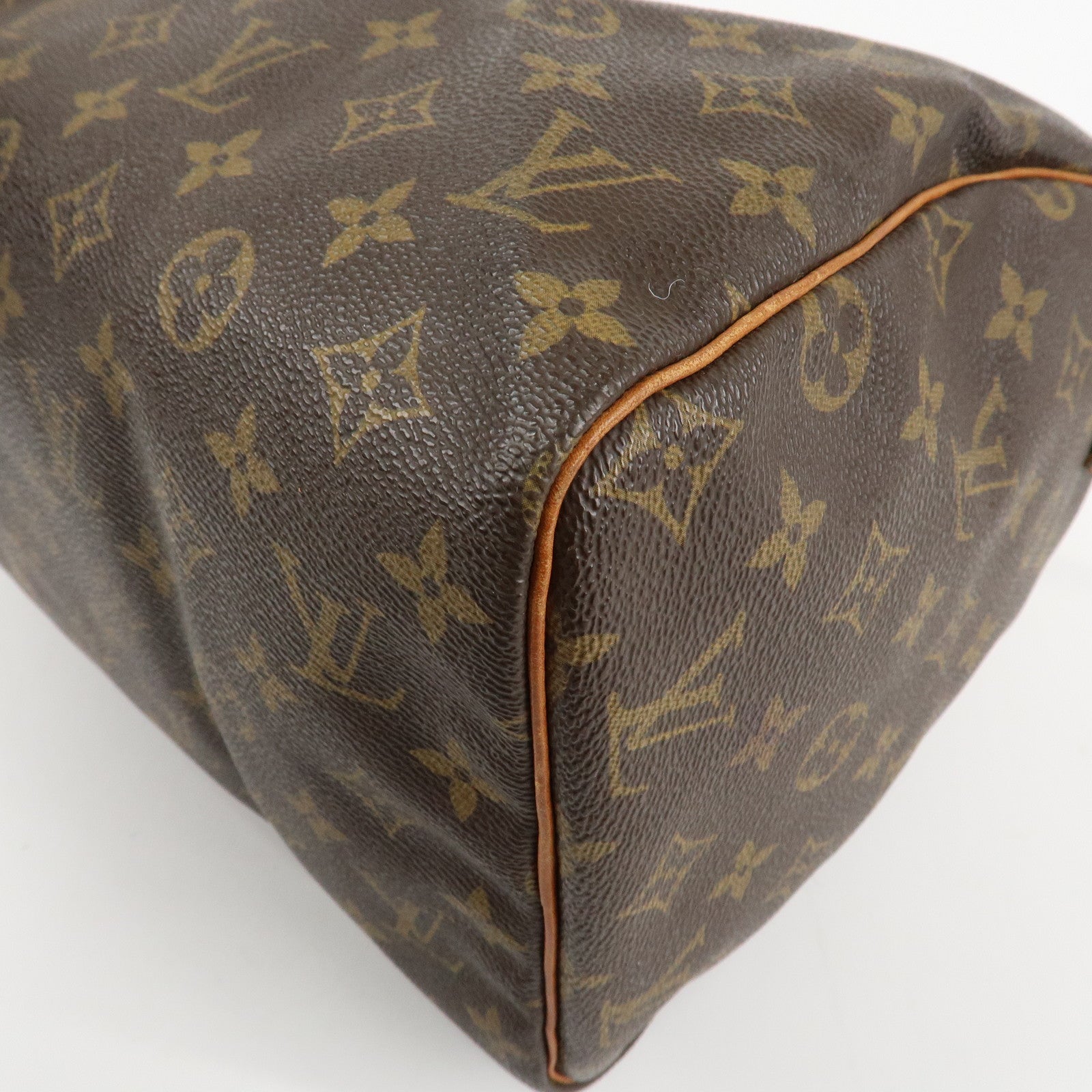 Louis Vuitton Monogram Speedy 30 Hand Bag Boston Bag M41526 Used
