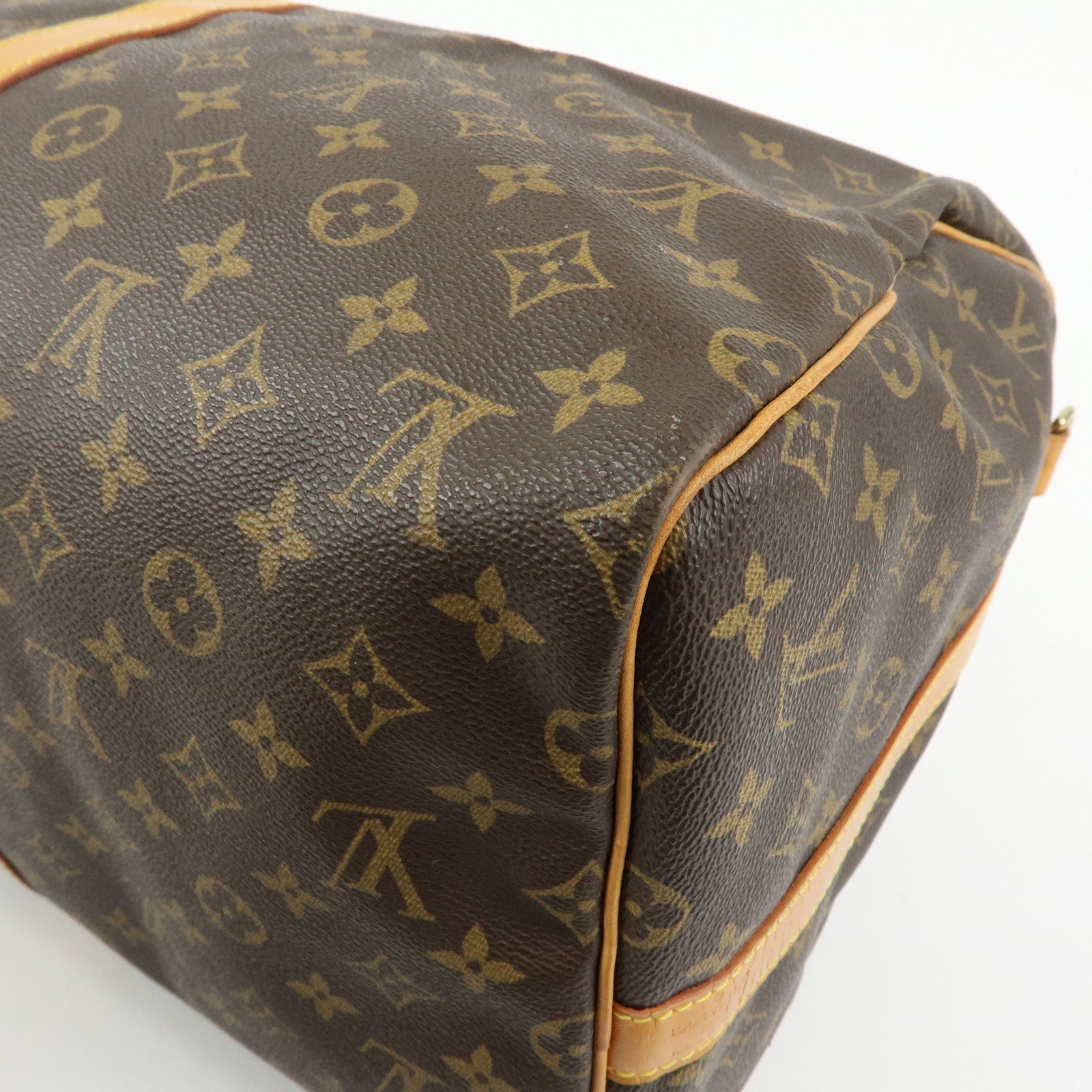 Louis Vuitton Monogram Keep All Bandouliere 55 Boston Bag M41414