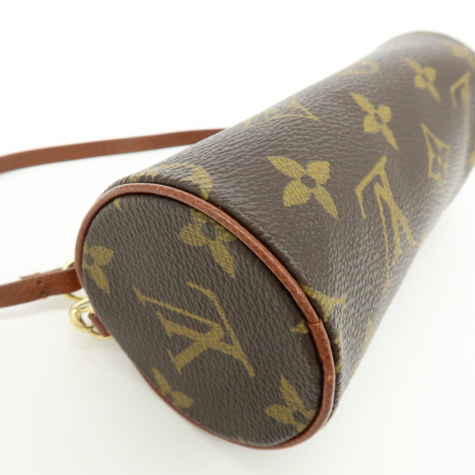 Louis Vuitton Monogram Mini Pouch for Papillon Bag Brown