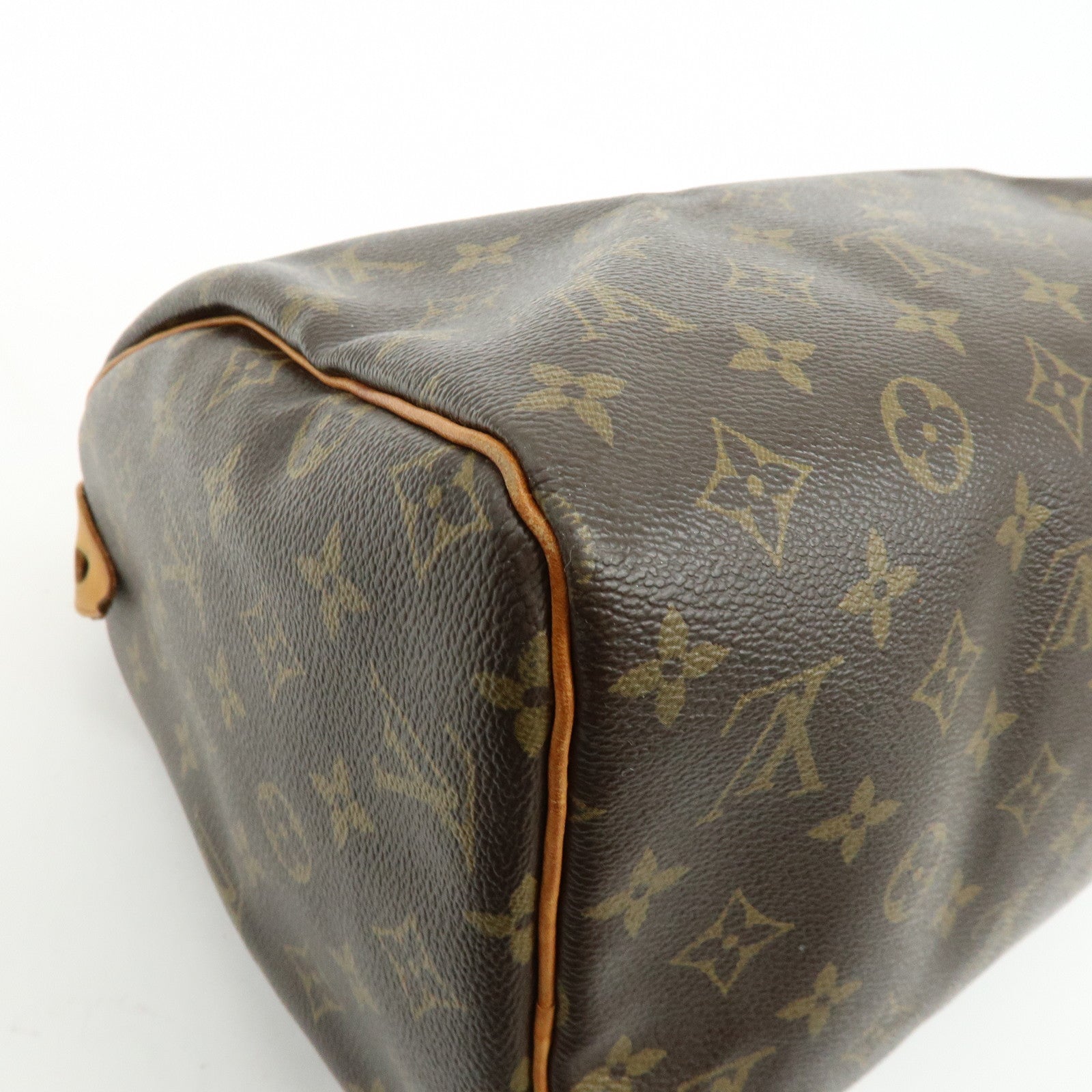 Louis Vuitton Monogram Speedy 30 Boston Bag Hand Bag Brown M41526