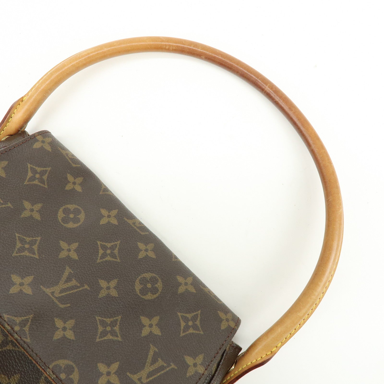 Louis Vuitton Monogram Mini Looping Shoulder Bag Brown M51147
