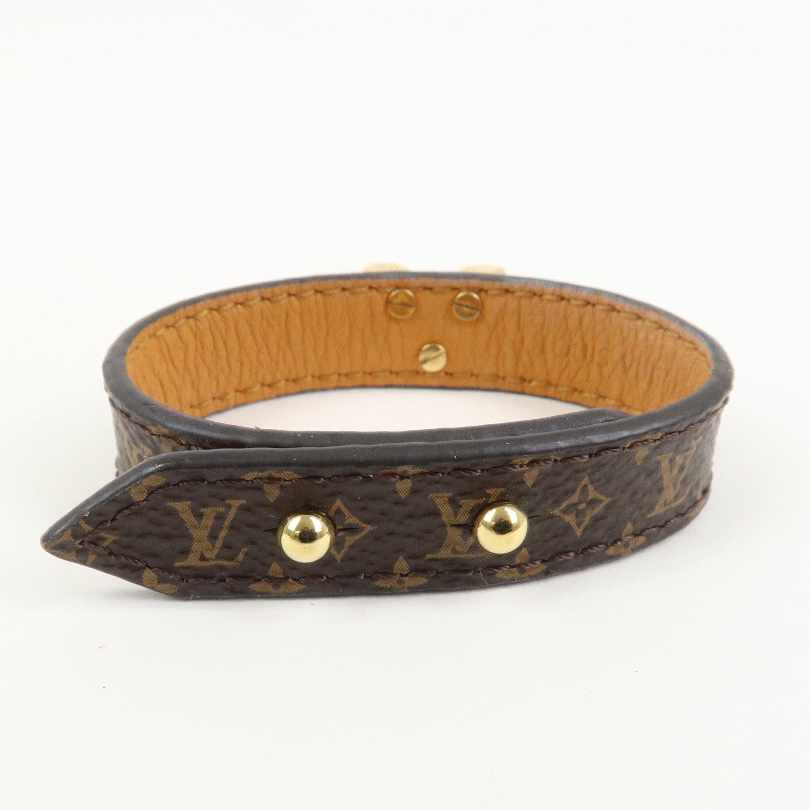 Louis Vuitton Monogram Essential V Bracelet Brown M6042