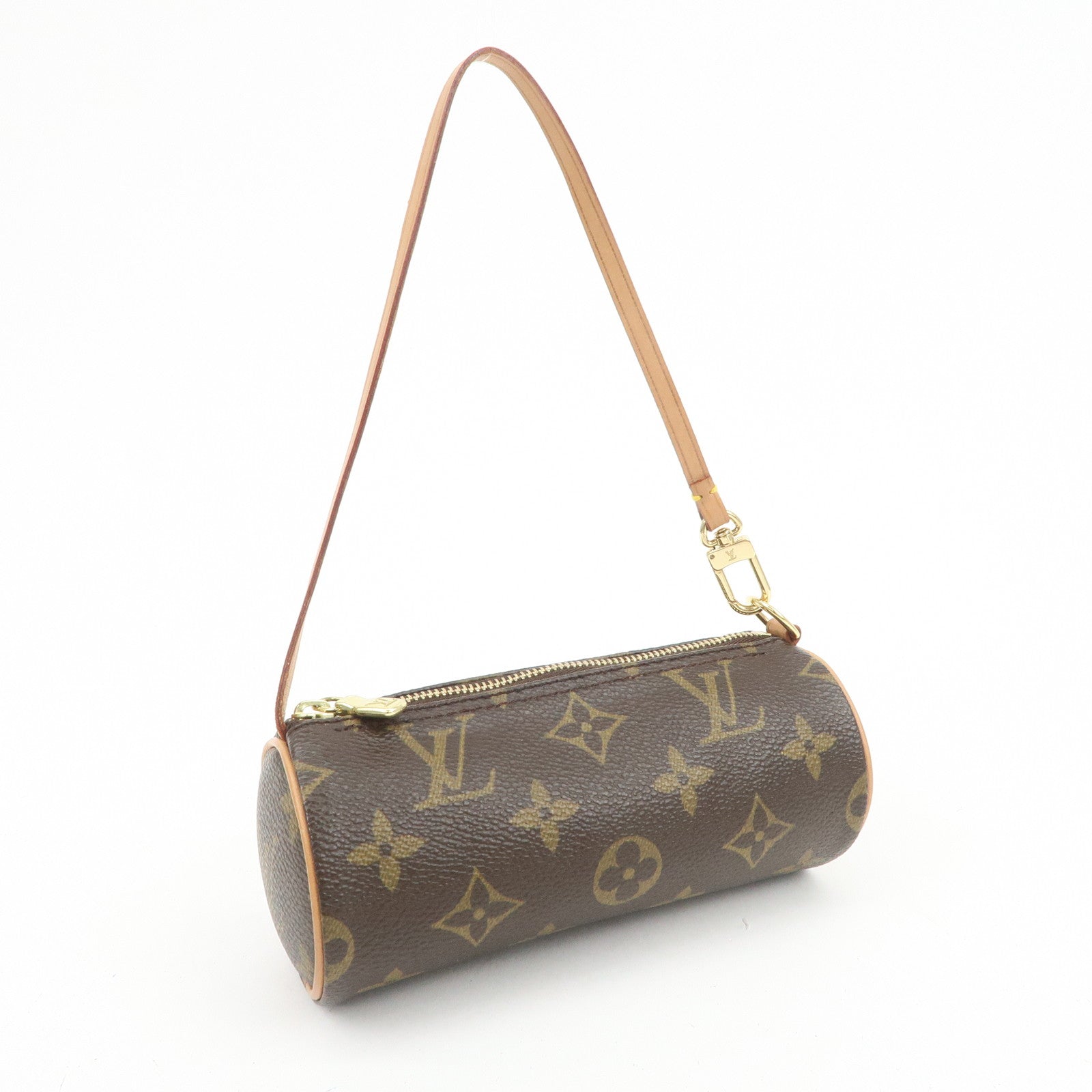 Louis Vuitton Mini Pouch for Papillon Bag New Style Brown