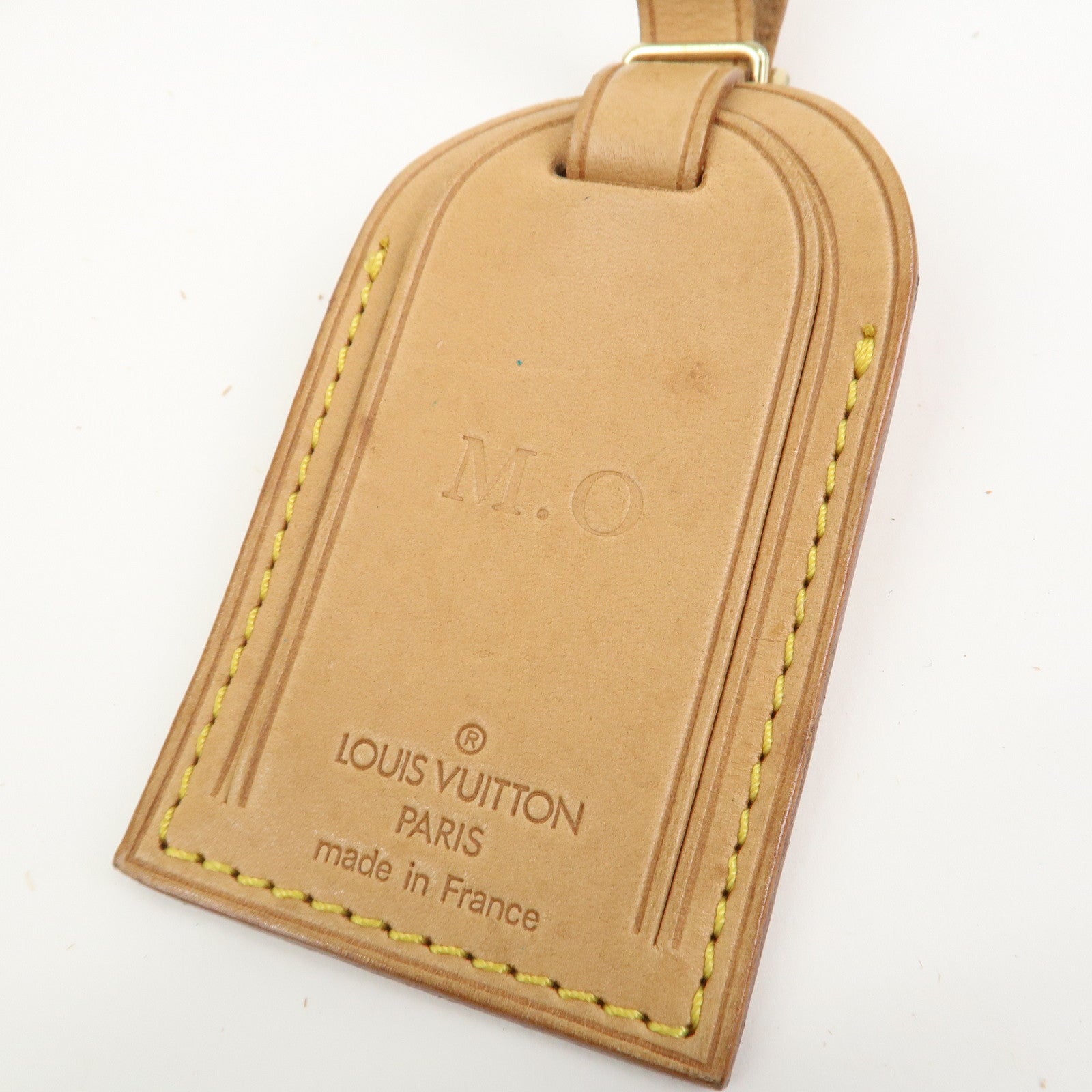 Louis Vuitton Set Of 20 Leather Name Tag & Poignet