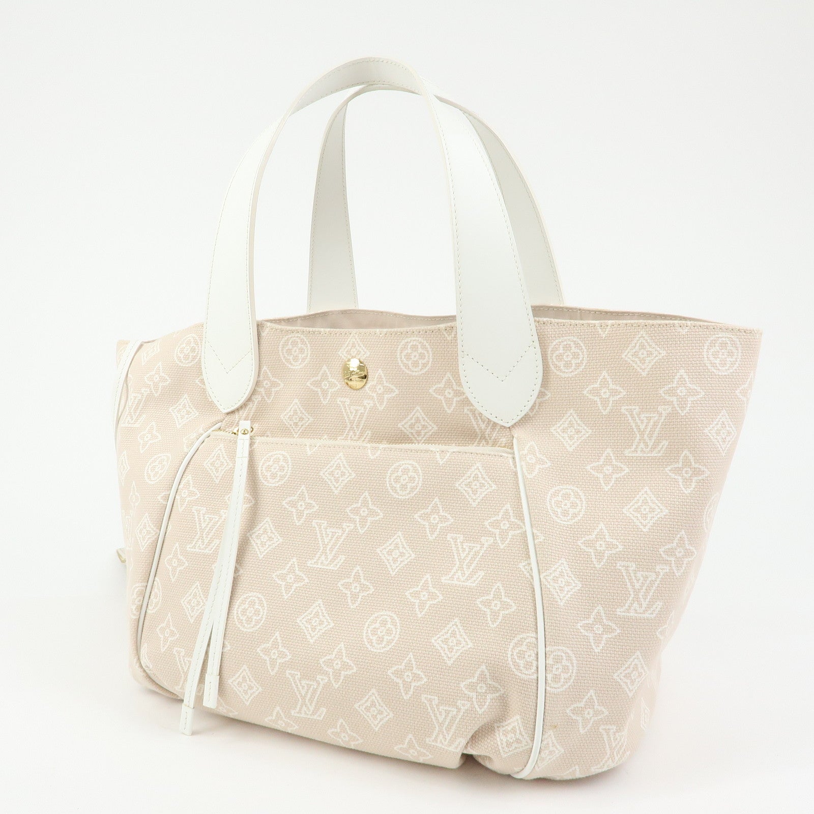 Louis Vuitton Monogram Beach Line Cabas Ipanema GM Sable M95986