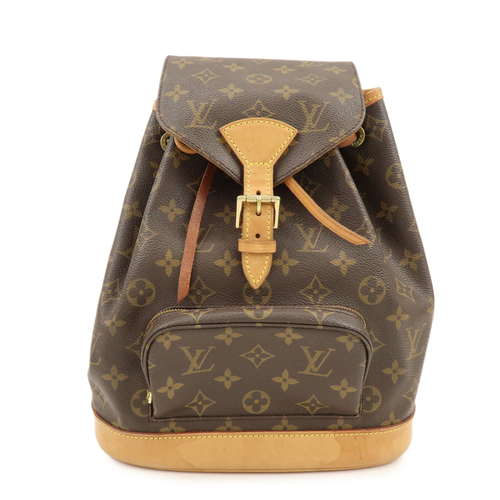 Louis Vuitton Monogram Montsouris MM Backpack Brown M51136