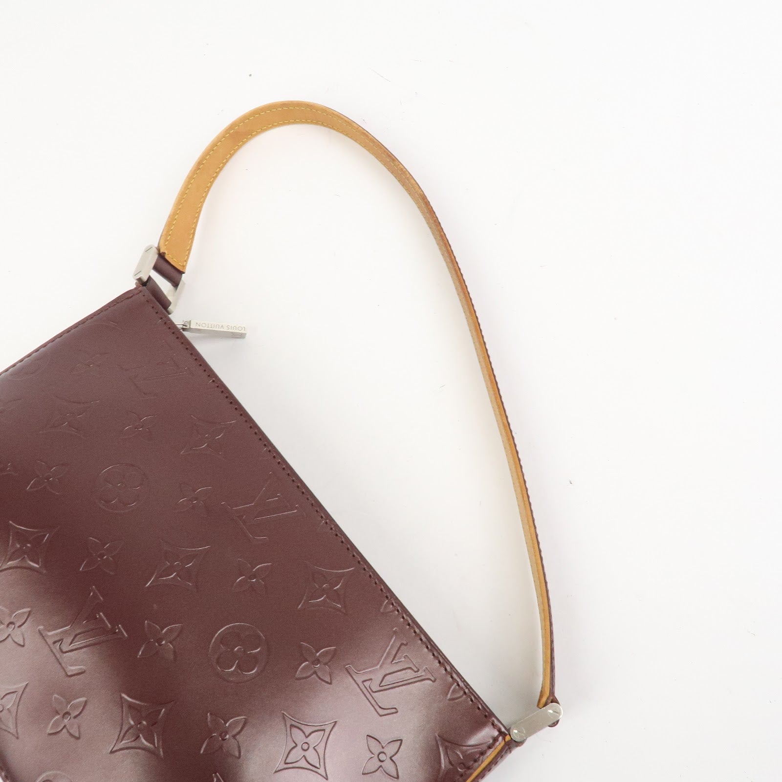 Louis Vuitton Monogram Matte Fowler Shoulder Bag Violet M55146