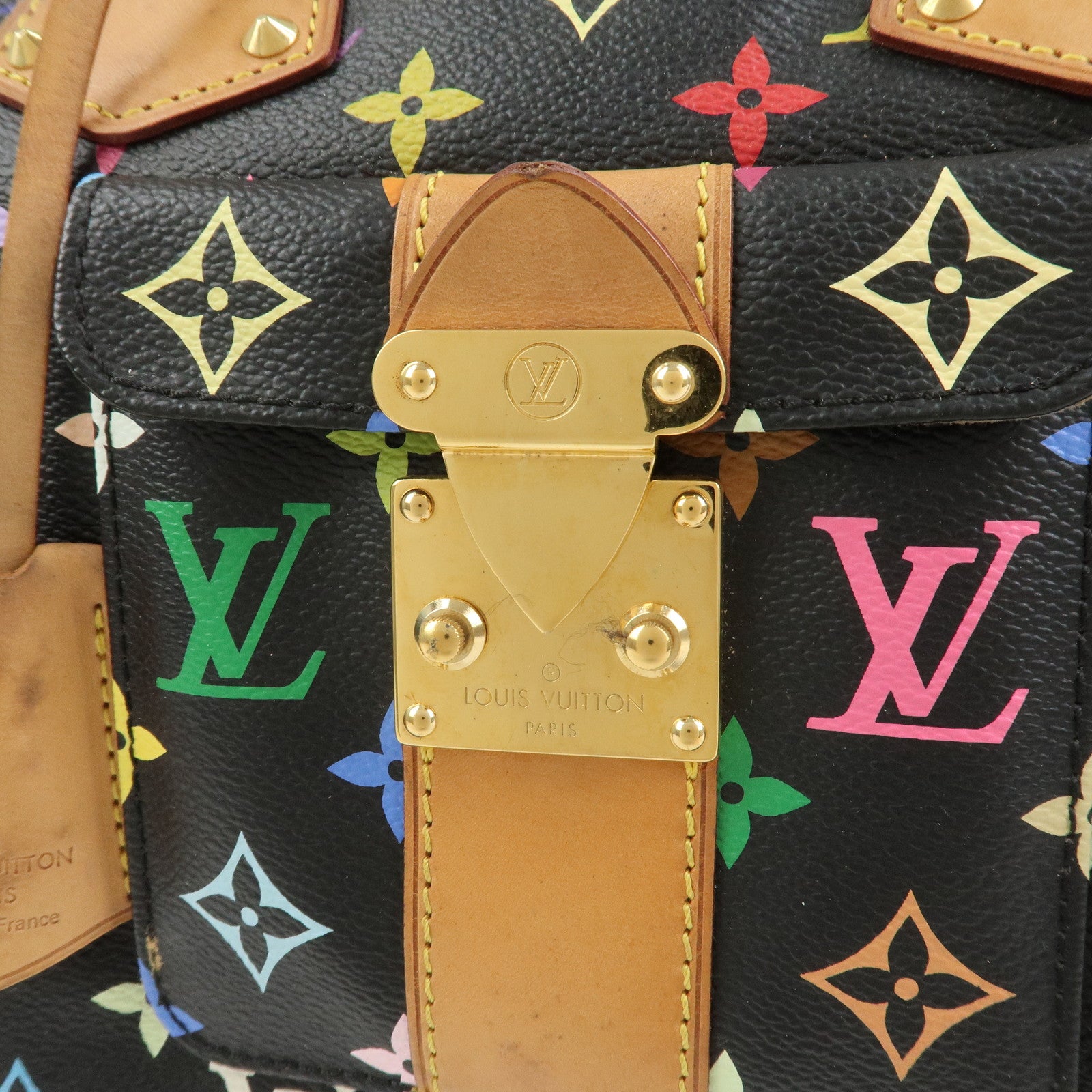 Louis Vuitton Monogram Multicolor Speedy 30 Hand Bag M92642
