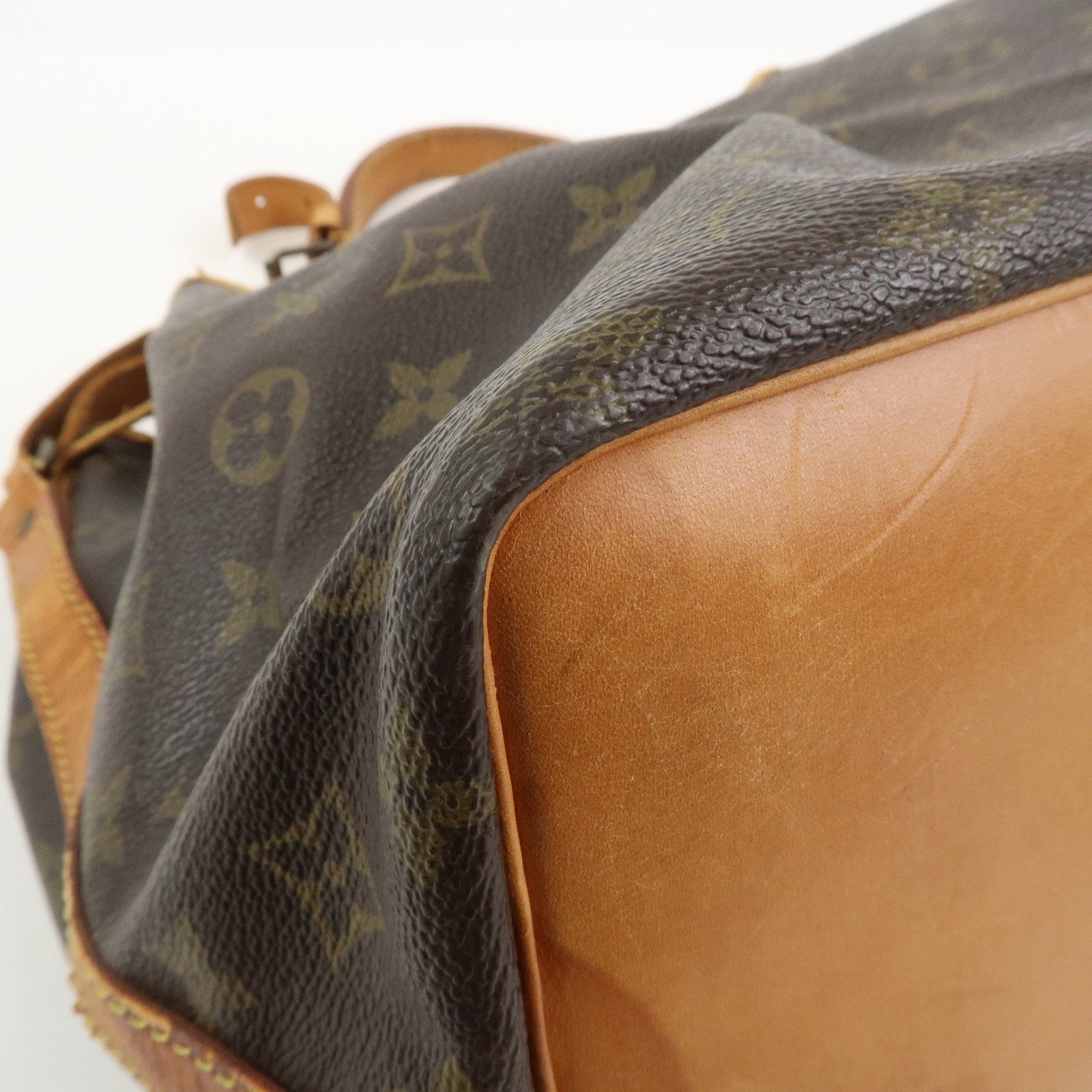Louis Vuitton Monogram Petit Noe Shoulder Bag Brown M42226
