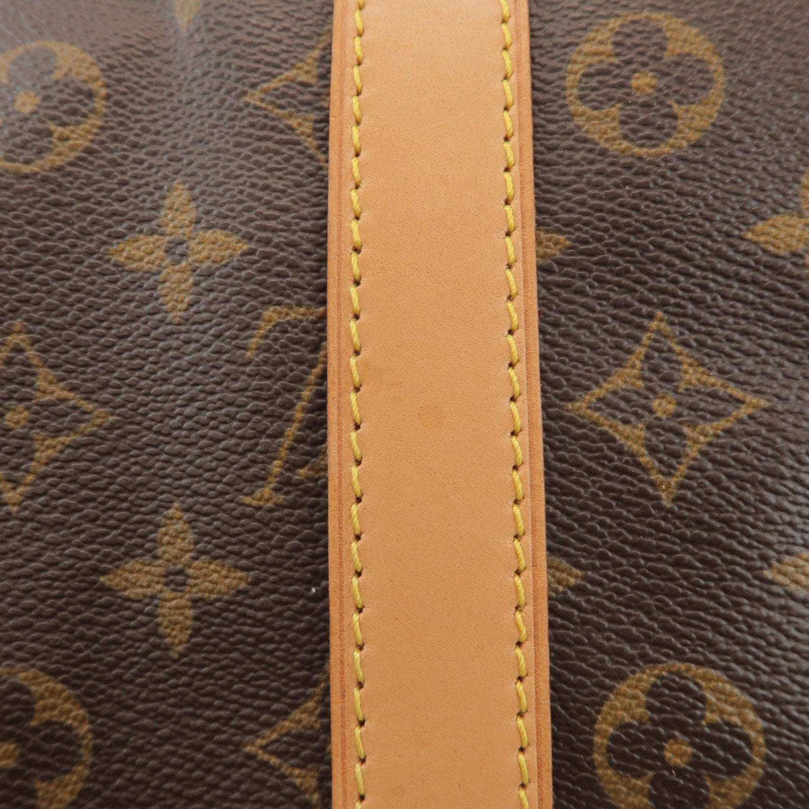 Louis Vuitton Monogram Keep All Bandouliere 55 Boston Bag M41414