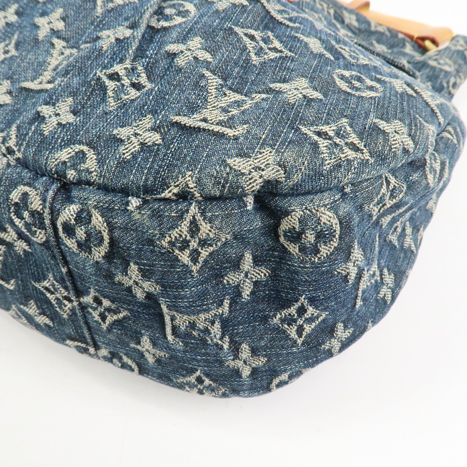 Louis Vuitton Monogram Denim Daily GM Shoulder Bag Hand Bag M40493