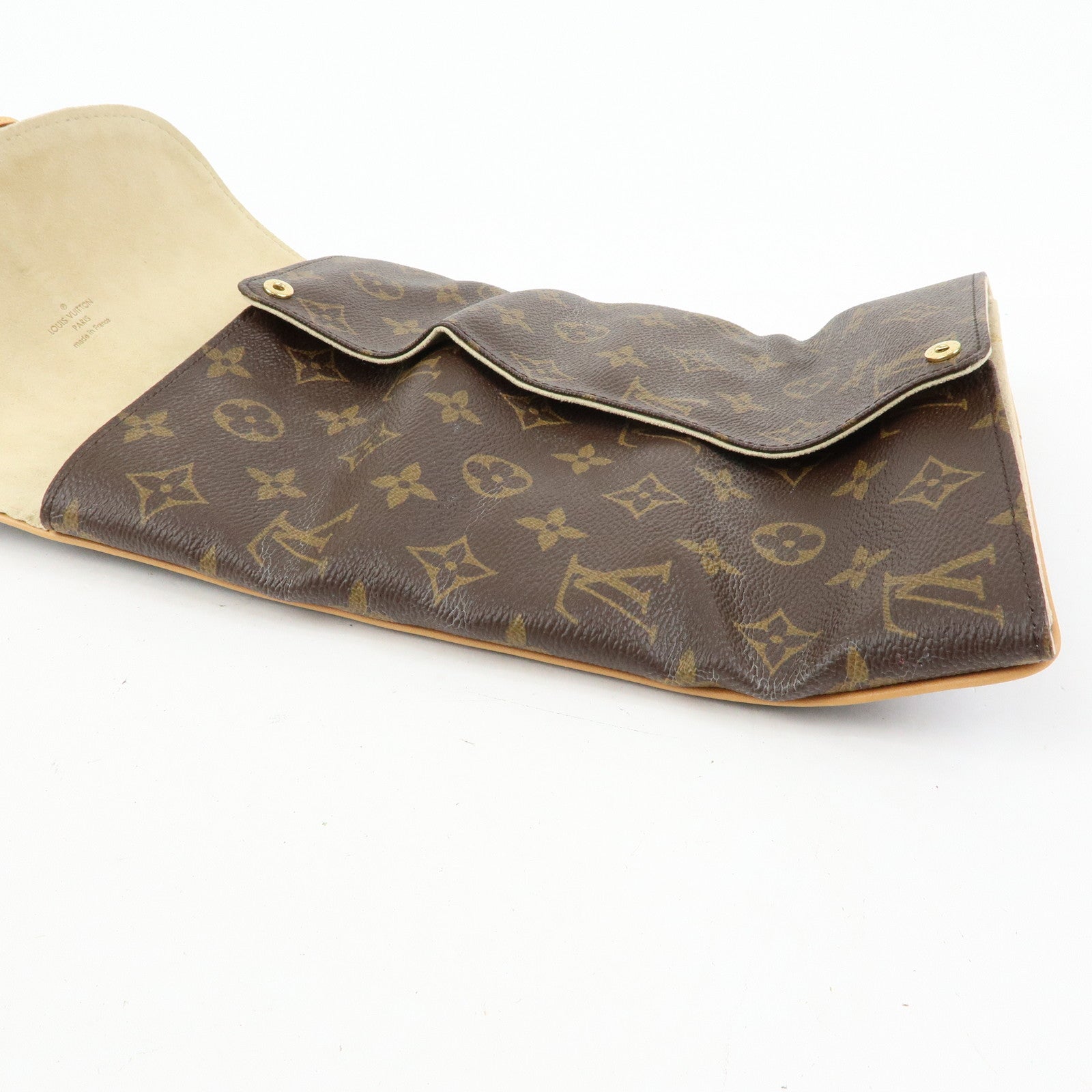 Louis Vuitton Monogram Trousse Bijoux Pliable Jewelry Case M47837