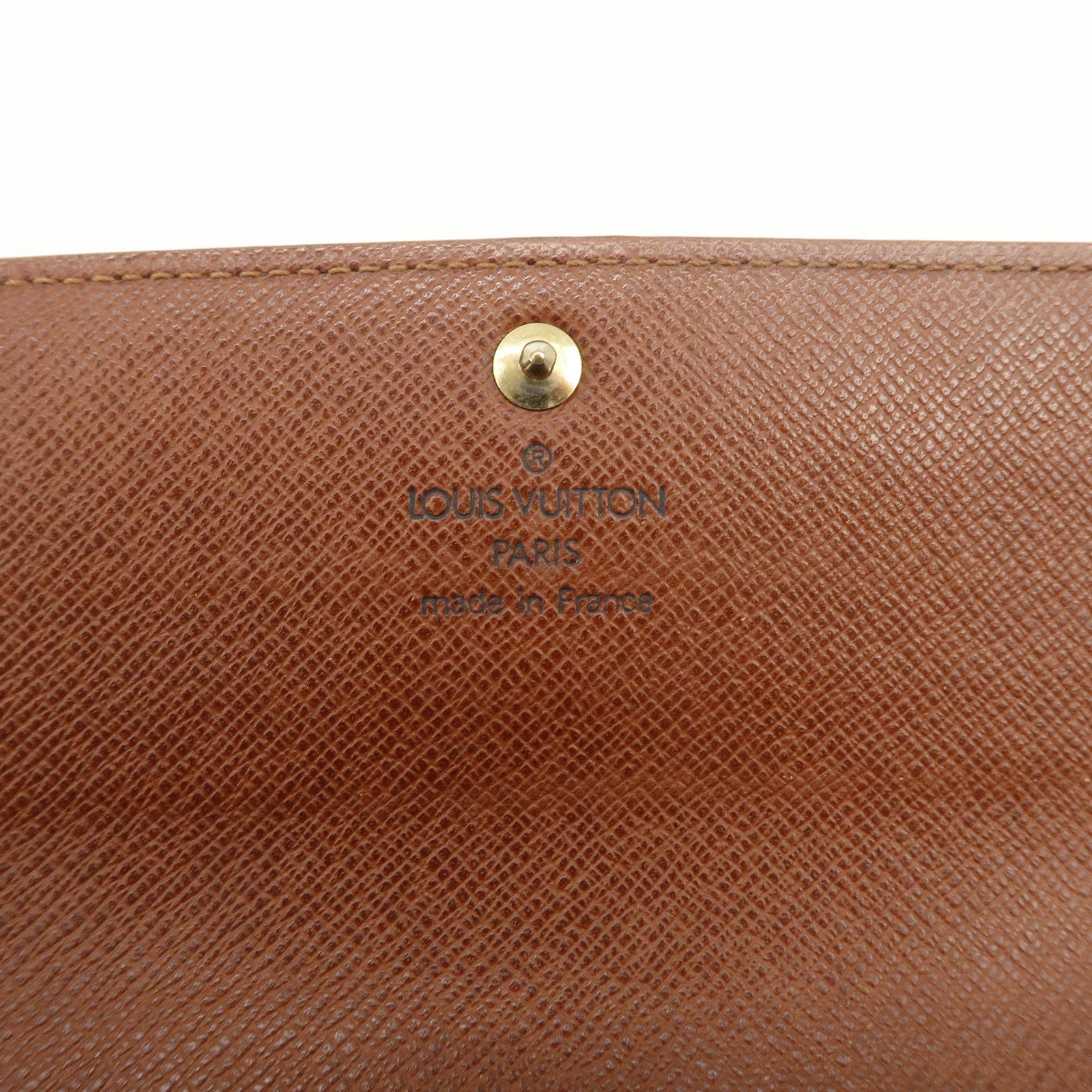 Louis Vuitton Monogram Pochette Porte Monnaie Credit Wallet M61723