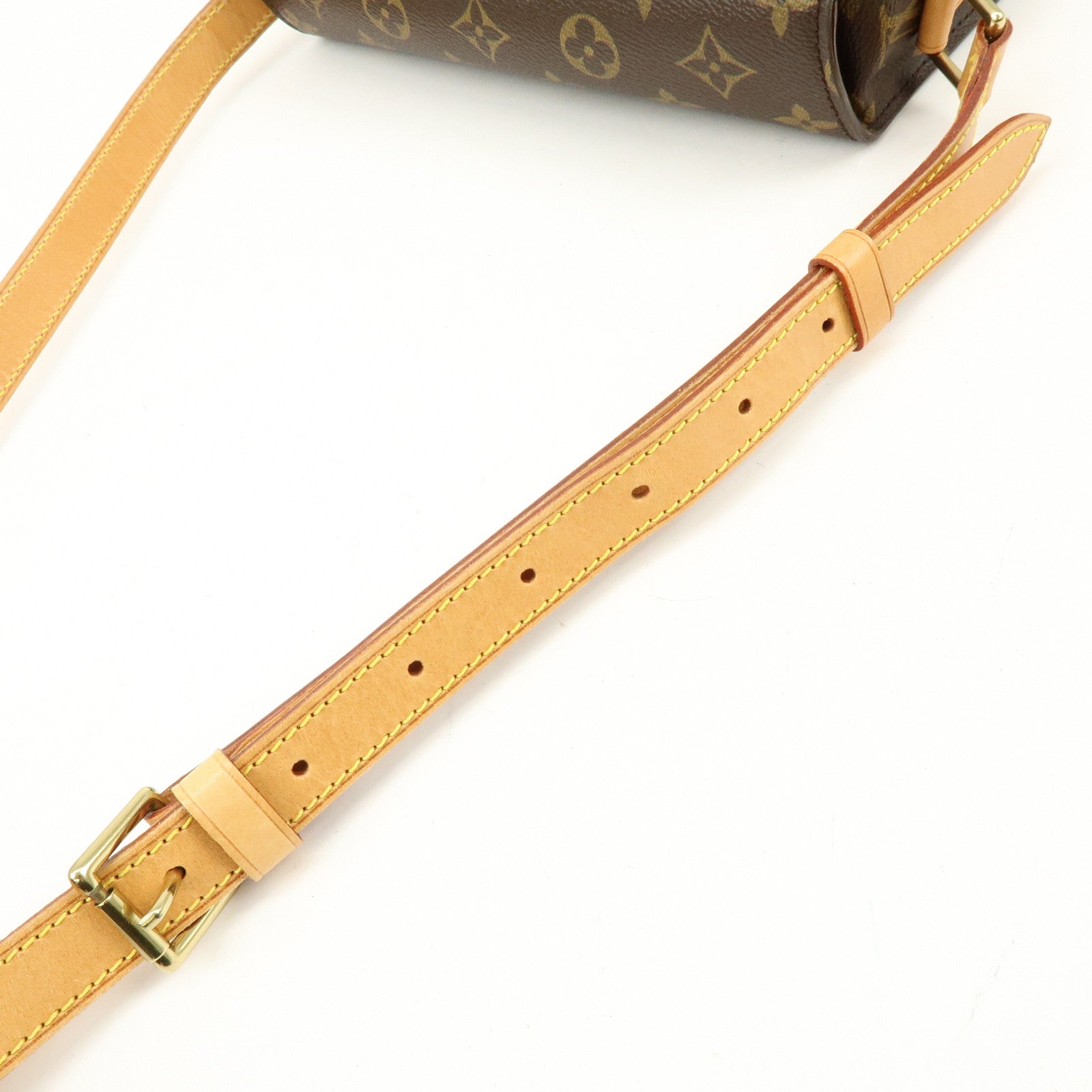 Louis Vuitton Monogram Saint Cloud GM Shoulder Bag Brown M51242