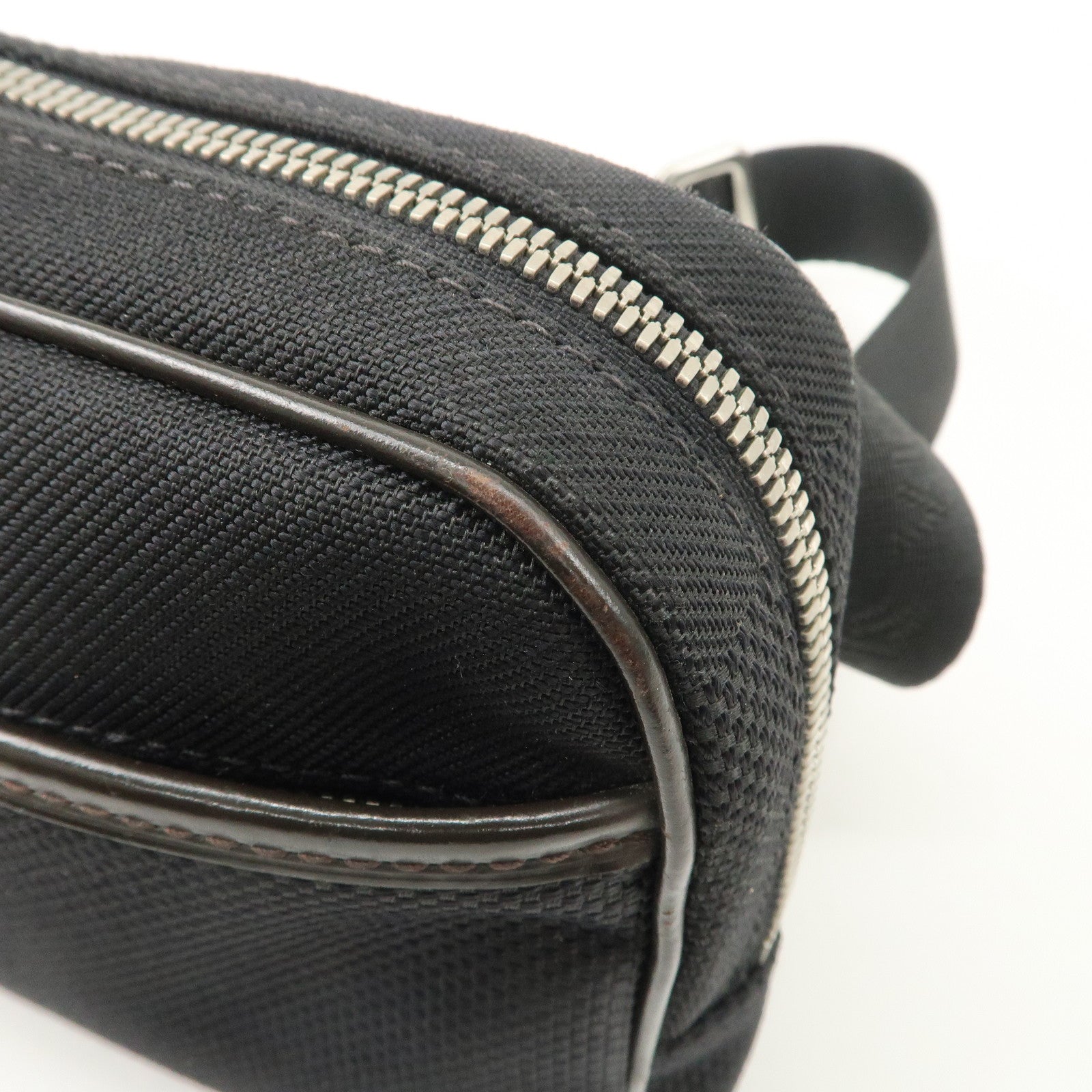 Louis Vuitton Damier Geant Acrobat Waist Bag Black M93620 Used