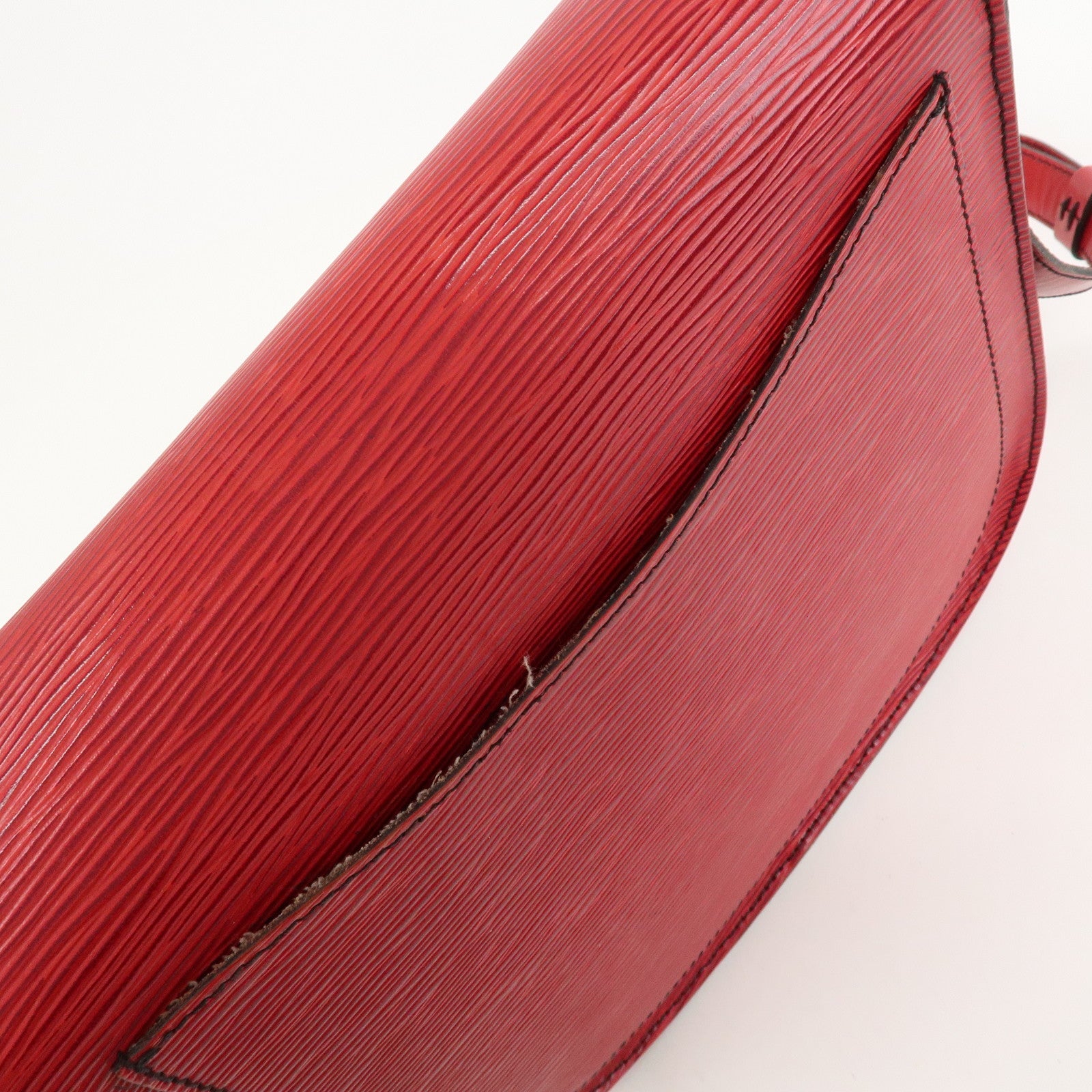 Louis Vuitton Epi Saint Cloud Shoulder Bag Crossbody Bag Red M52197