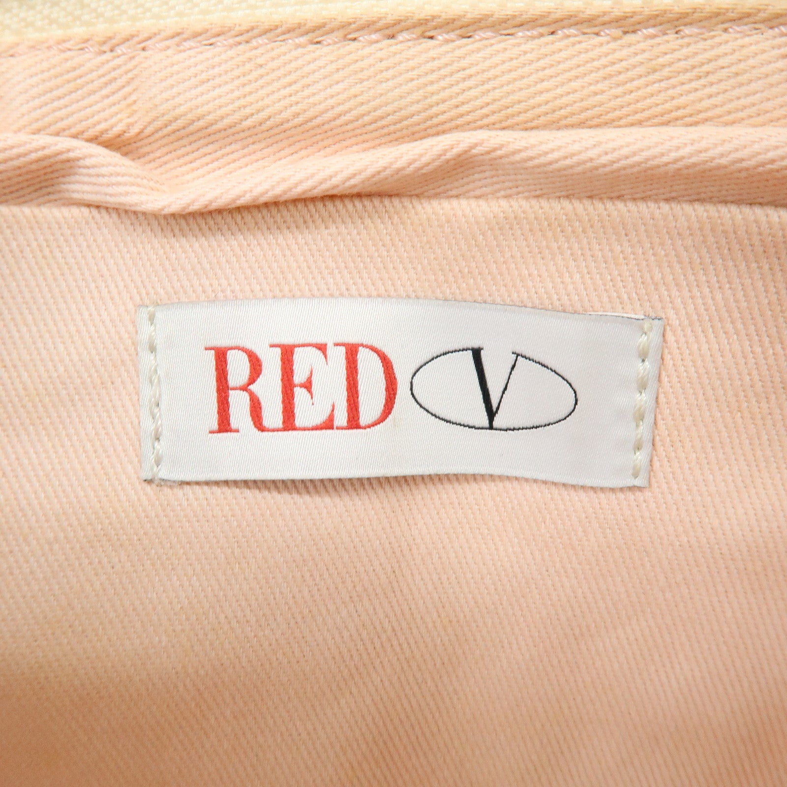 VALENTINO RED Valentino Canvas Ribbon Flower Chain Shoulder Bag