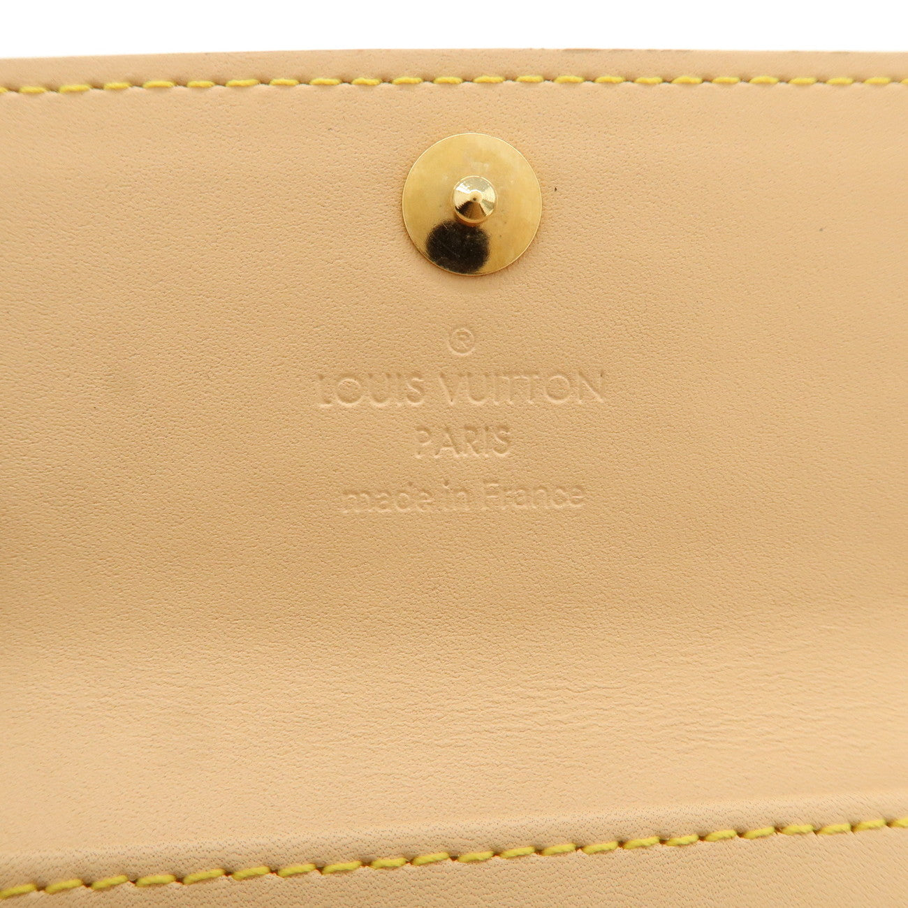 Louis Vuitton Monogram Multicolor Multiclés 4 Key Case Blanc M60043