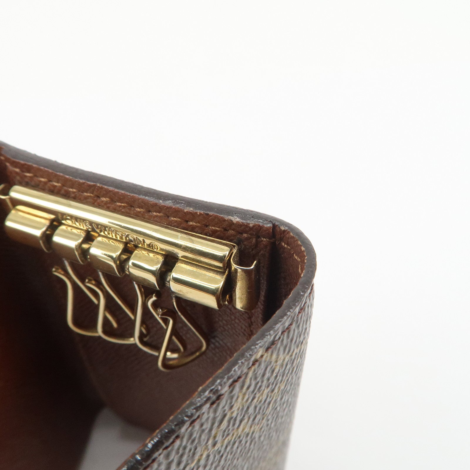 Louis Vuitton Monogram Multicles 4 Key Case Key Holder Brown M69517