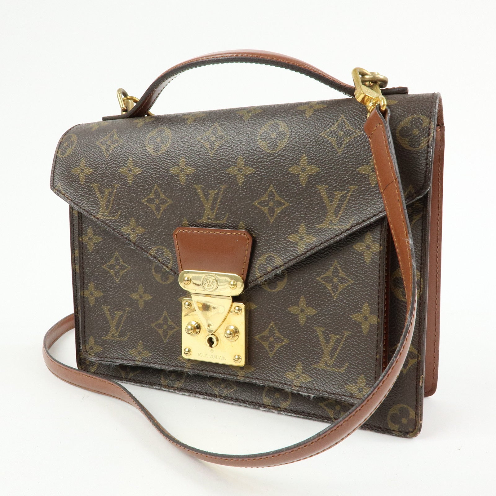 Louis Vuitton Monogram Monceau 26 2Way Bag Shoulder Bag M51187