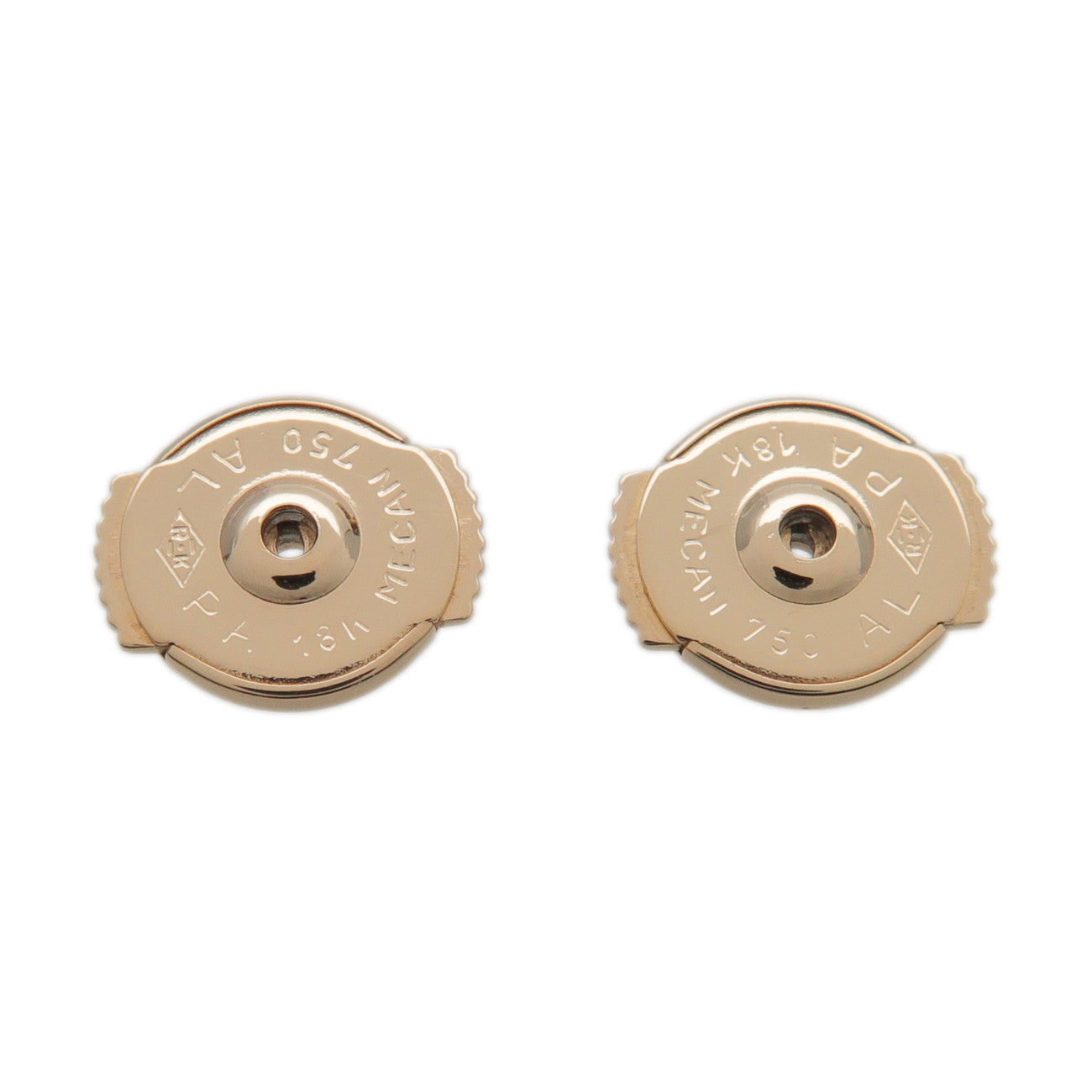 Cartier LOVE Earrings K18 750YG Yellow Gold