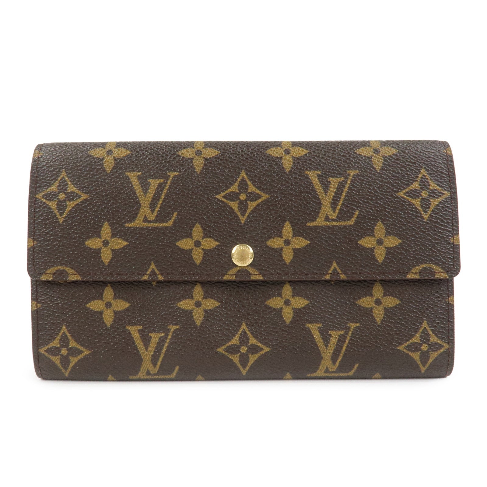 Louis Vuitton Monogram Pochette Porte Monnaie Credit Wallet M61725