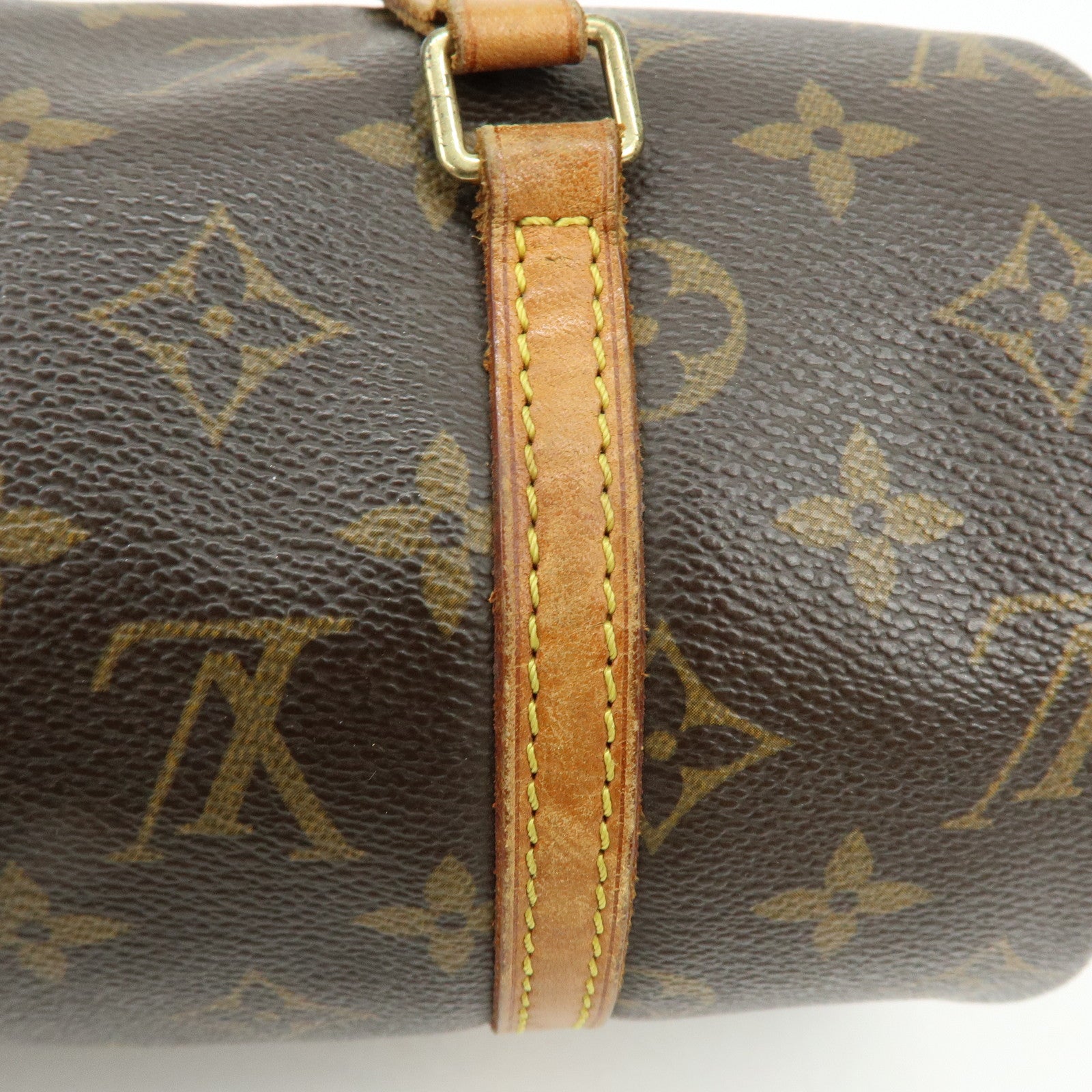 Louis Vuitton Monogram Papillon 26 Hand Bag Brown M51386