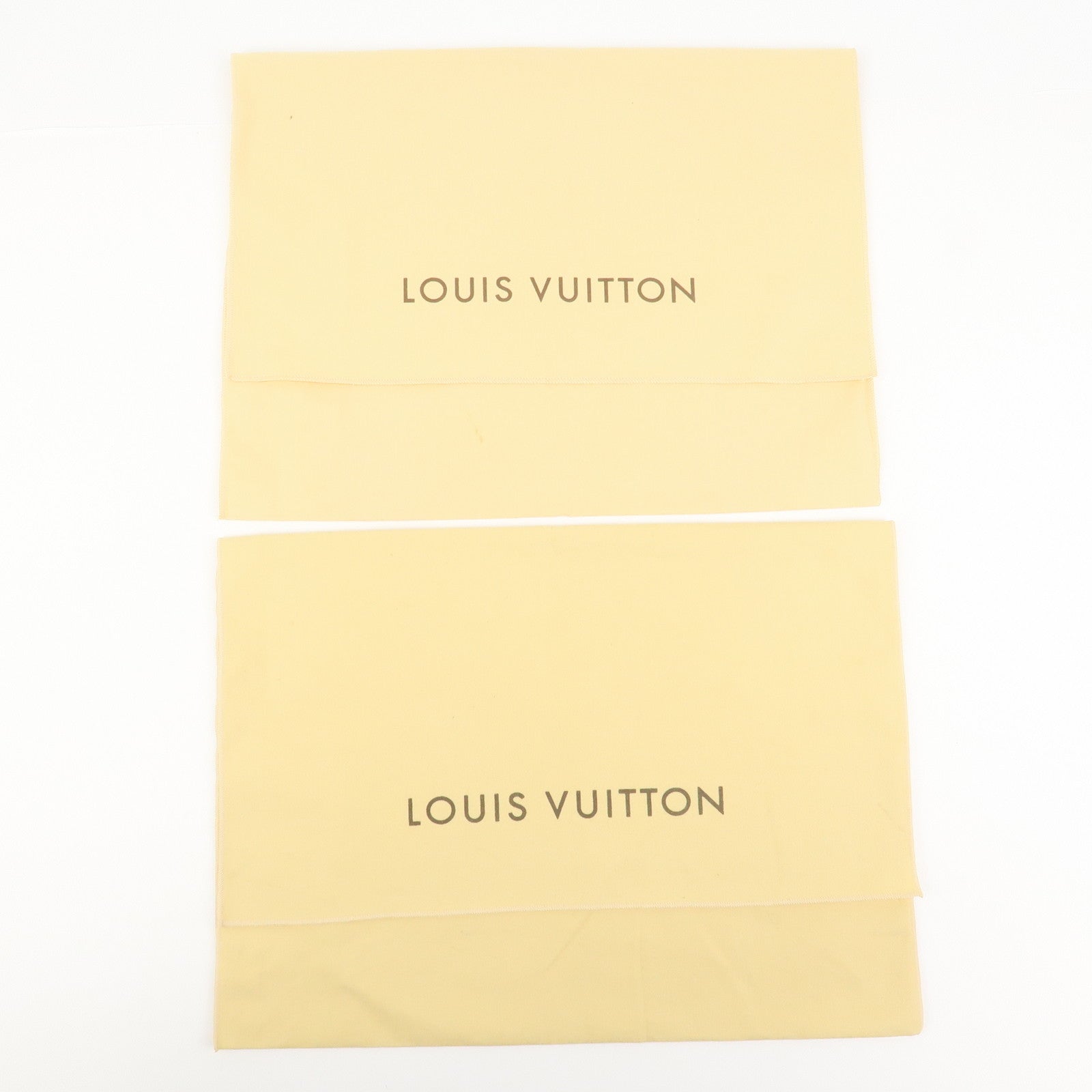 Louis Vuitton Set of 11 Dust Bag Storage Bag Flap Beige