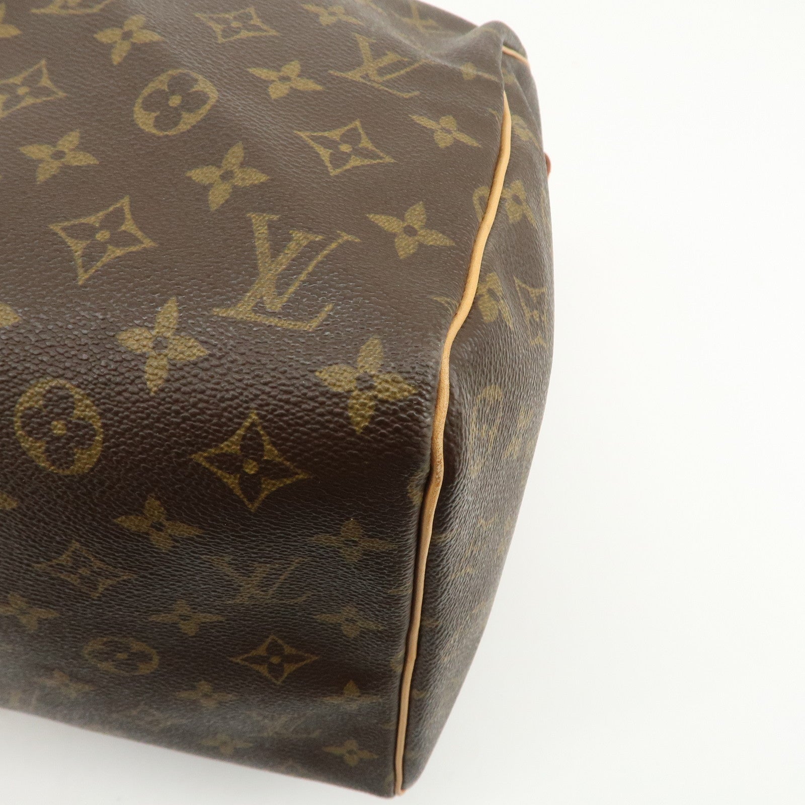 Louis Vuitton Monogram Canvas Keep All 45 Boston Bag Brown M41428