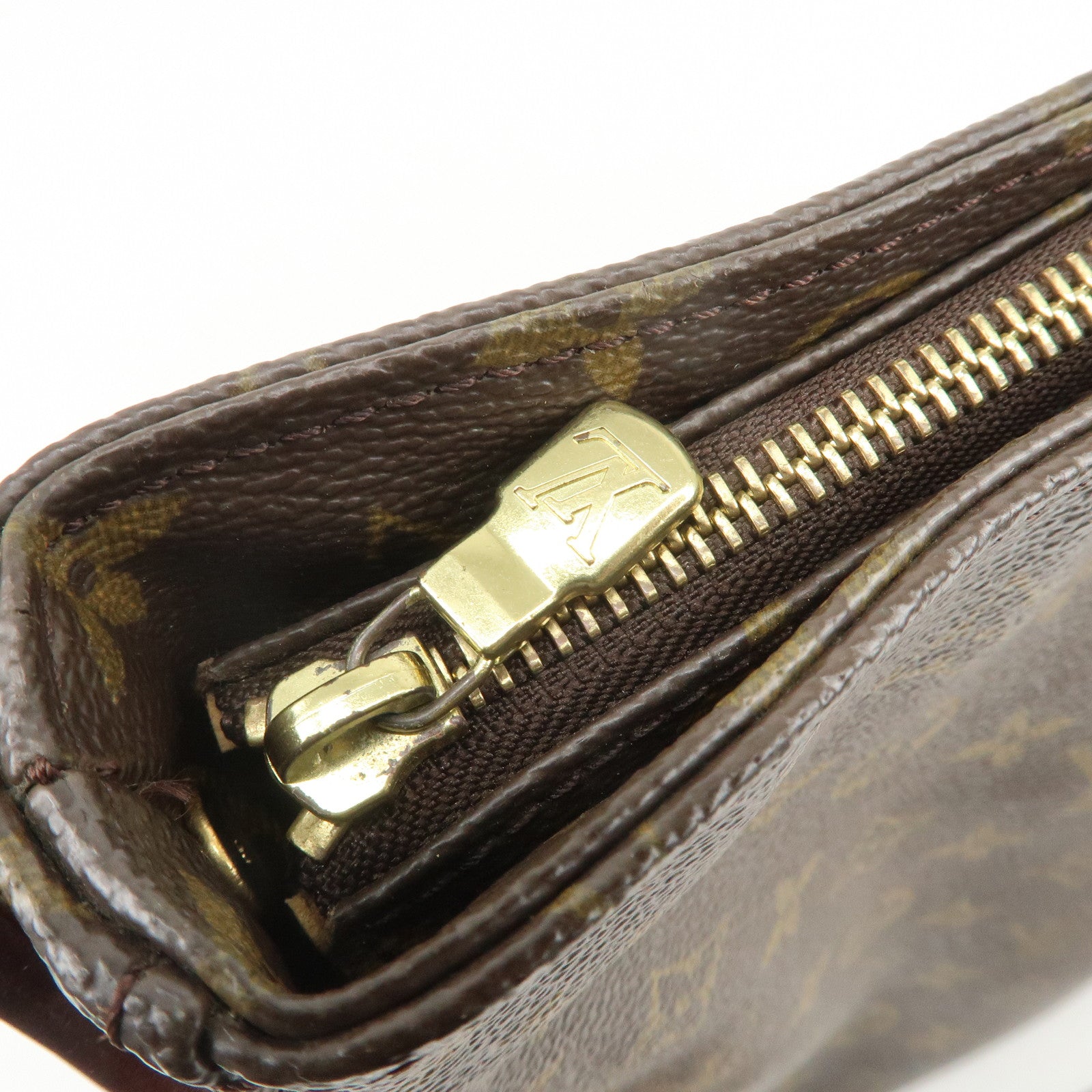 Louis Vuitton Monogram Looping GM Shoulder Bag Brown M51145