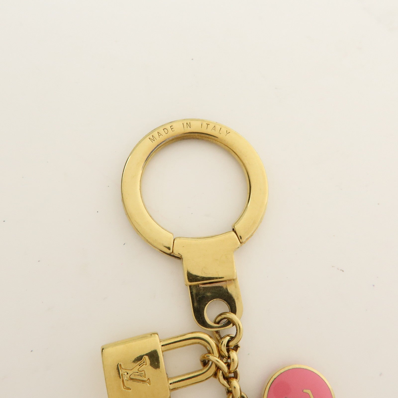 Louis Vuitton Porte Cles Pastilles Metal Bag Charm Key Chain M65646