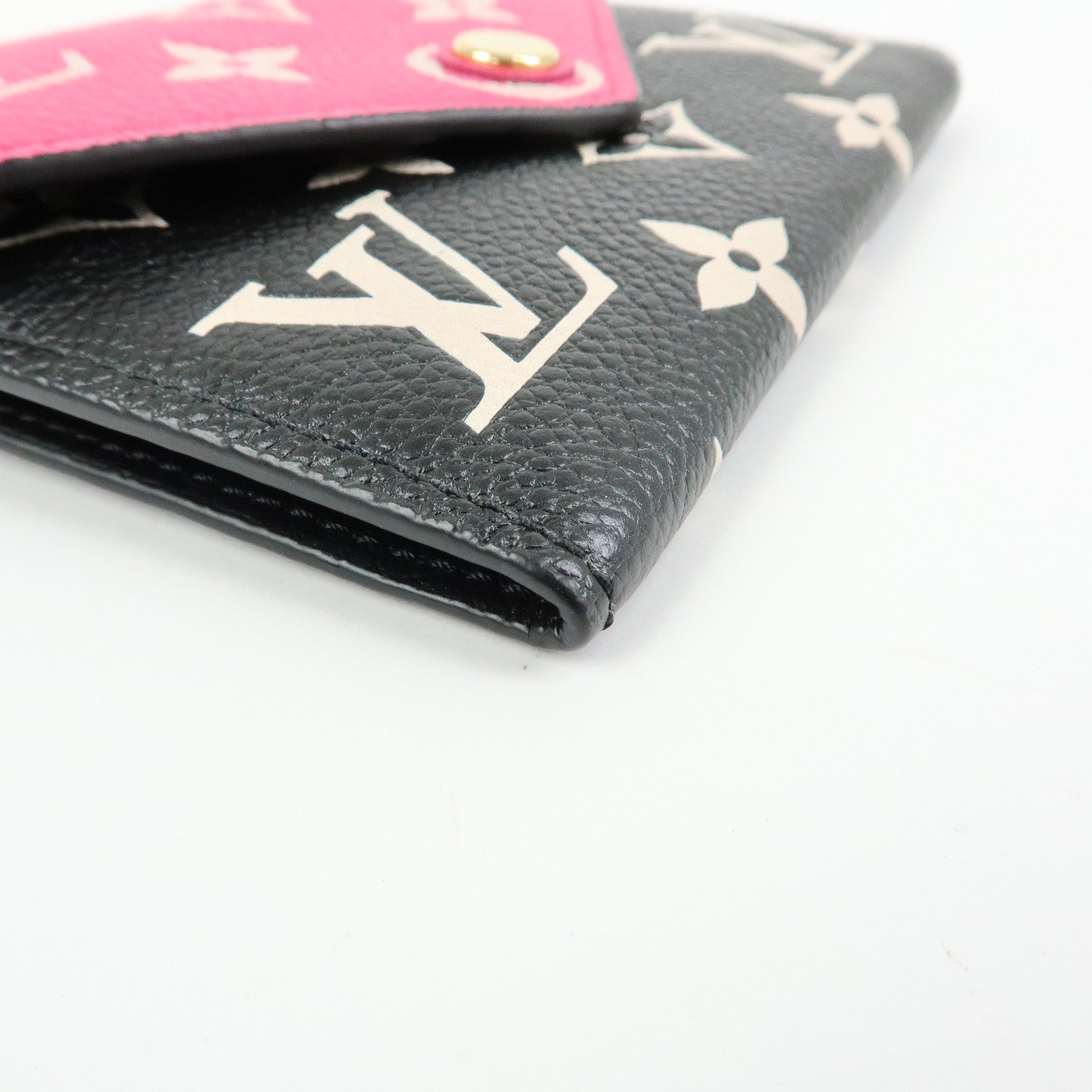Louis Vuitton Portefeuille Victorine Bi-color Empreinte M81285