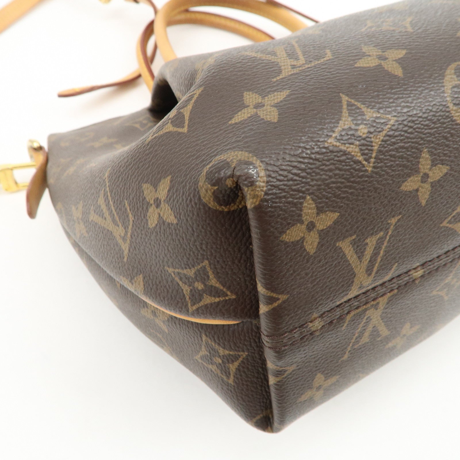 Louis Vuitton Monogram Turenne PM 2Way Hand Bag Brown M48813