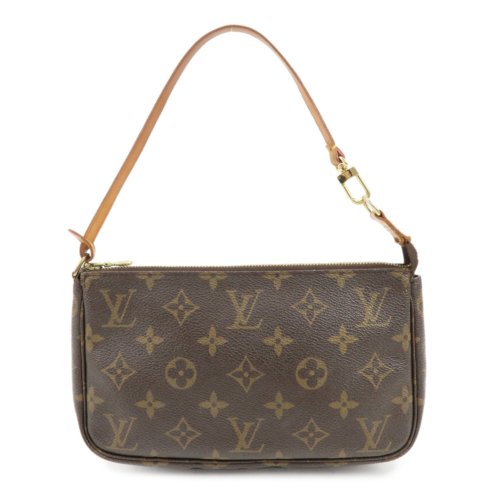Louis Vuitton Monogram Pochette Accessoires Pouch Hand Bag M51980