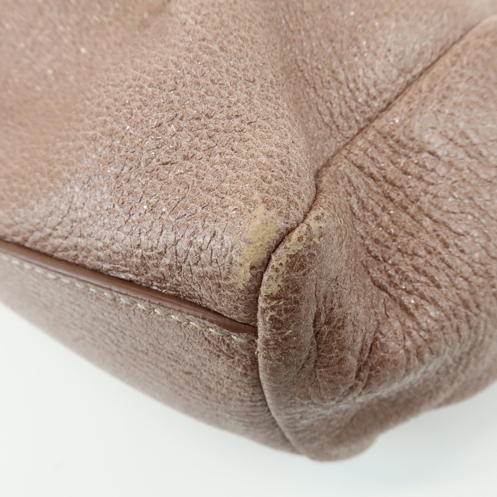 PRADA 2Way Bag Hand Bag Shoulder Bag Pink Beige BN1602