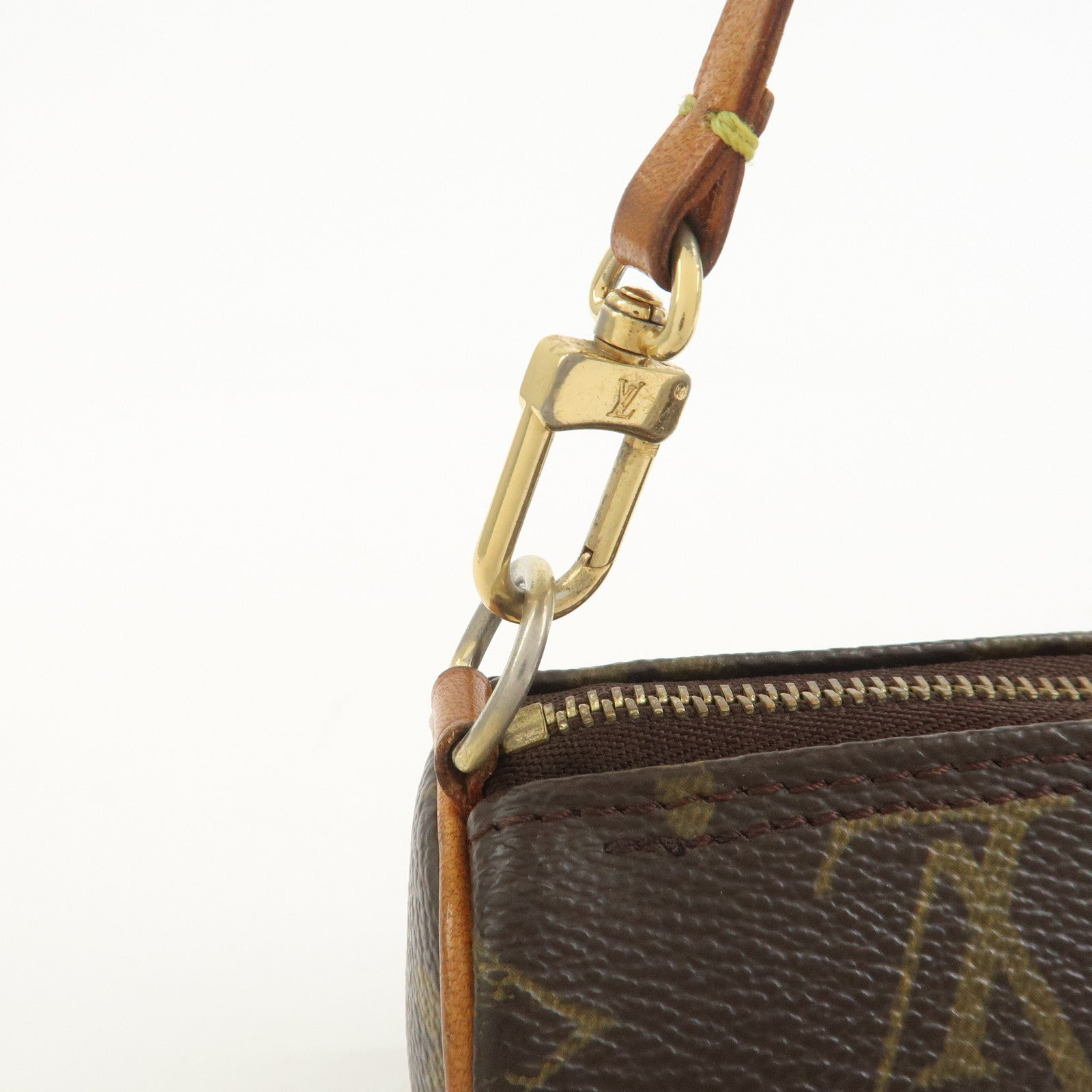 Louis Vuitton Monogram Canvas Mini Pouch for Papillon Bag Brown