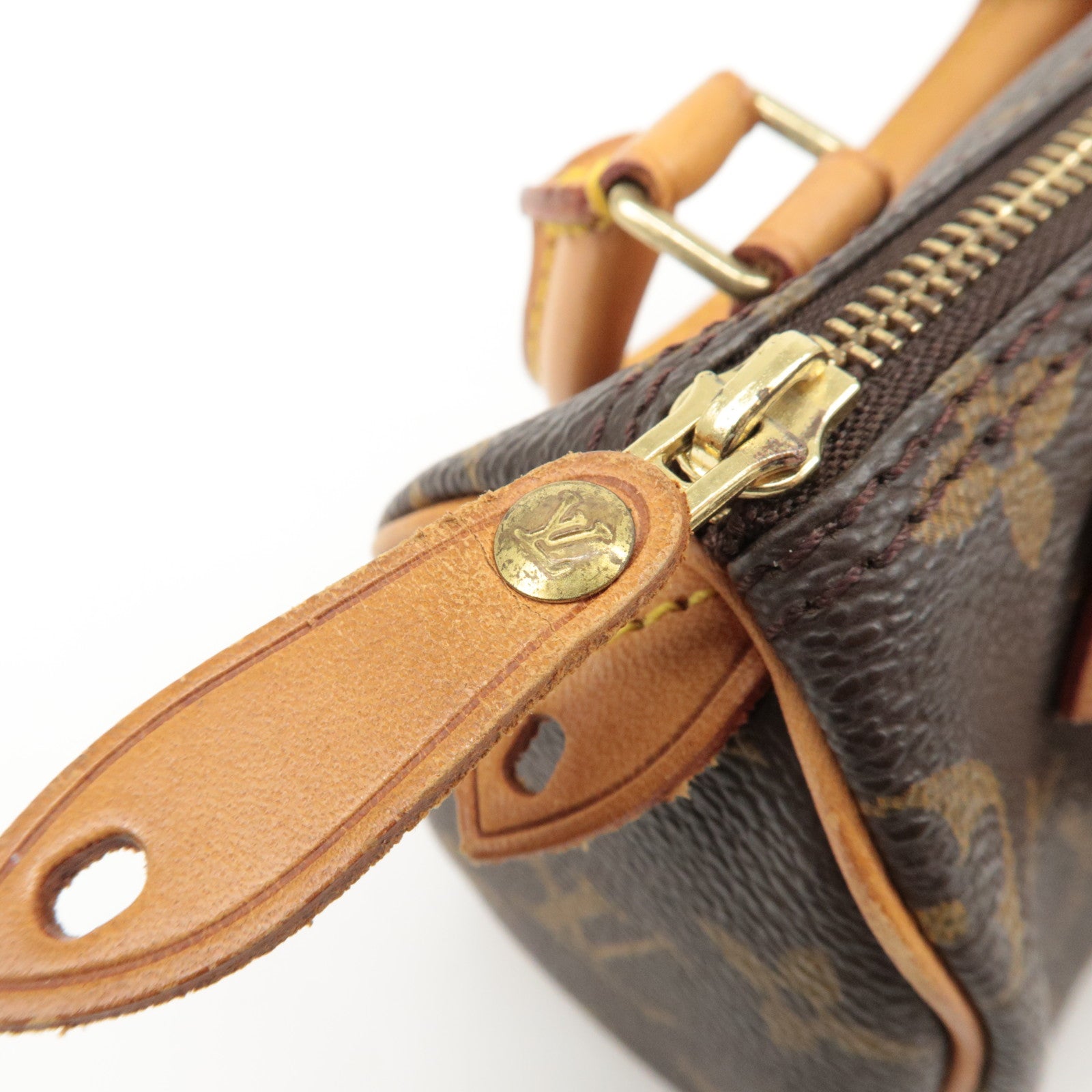 Louis Vuitton Monogram Mini Speedy & Strap M41534 J75010 Used