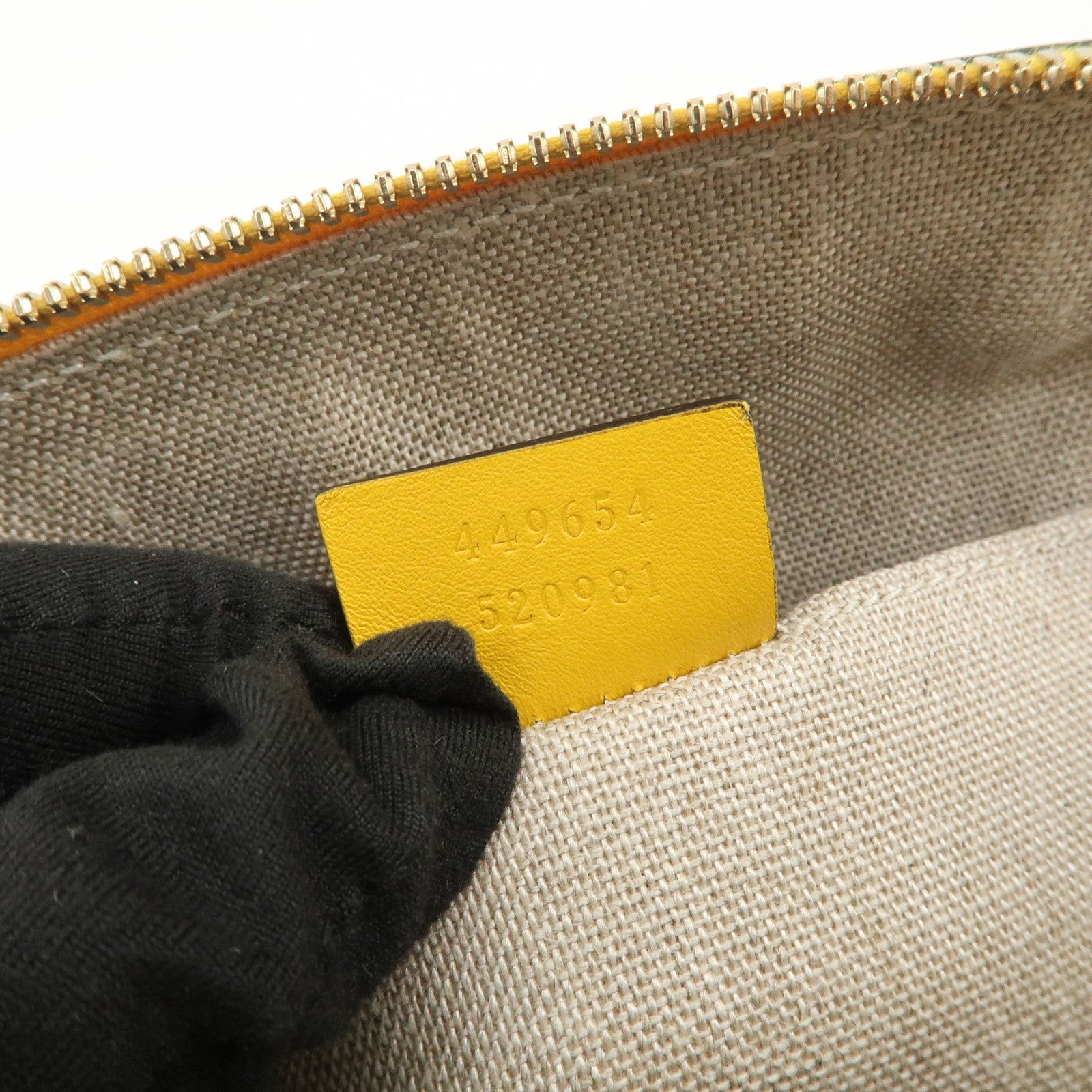 GUCCI Micro Guccissima Leather 2WayBag Hand Bag Shoulder Bag 449654