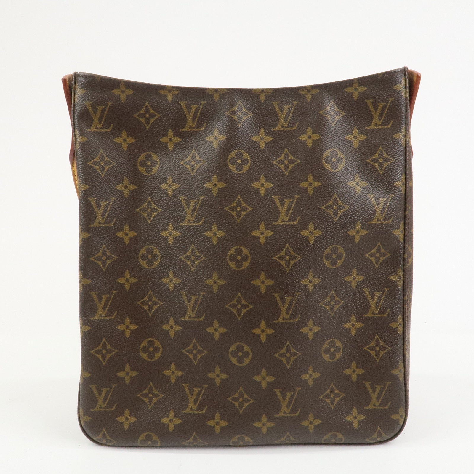 Louis Vuitton Monogram Looping GM Shoulder Bag Brown M51145