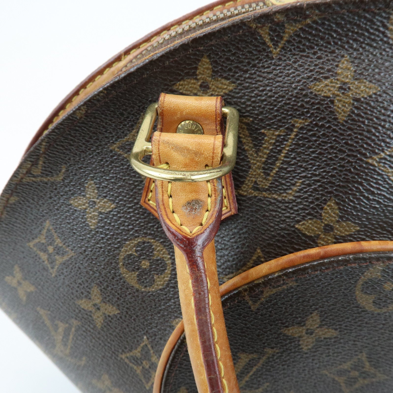 Louis Vuitton Monogram Ellipse PM Hand Bag Brown M51127