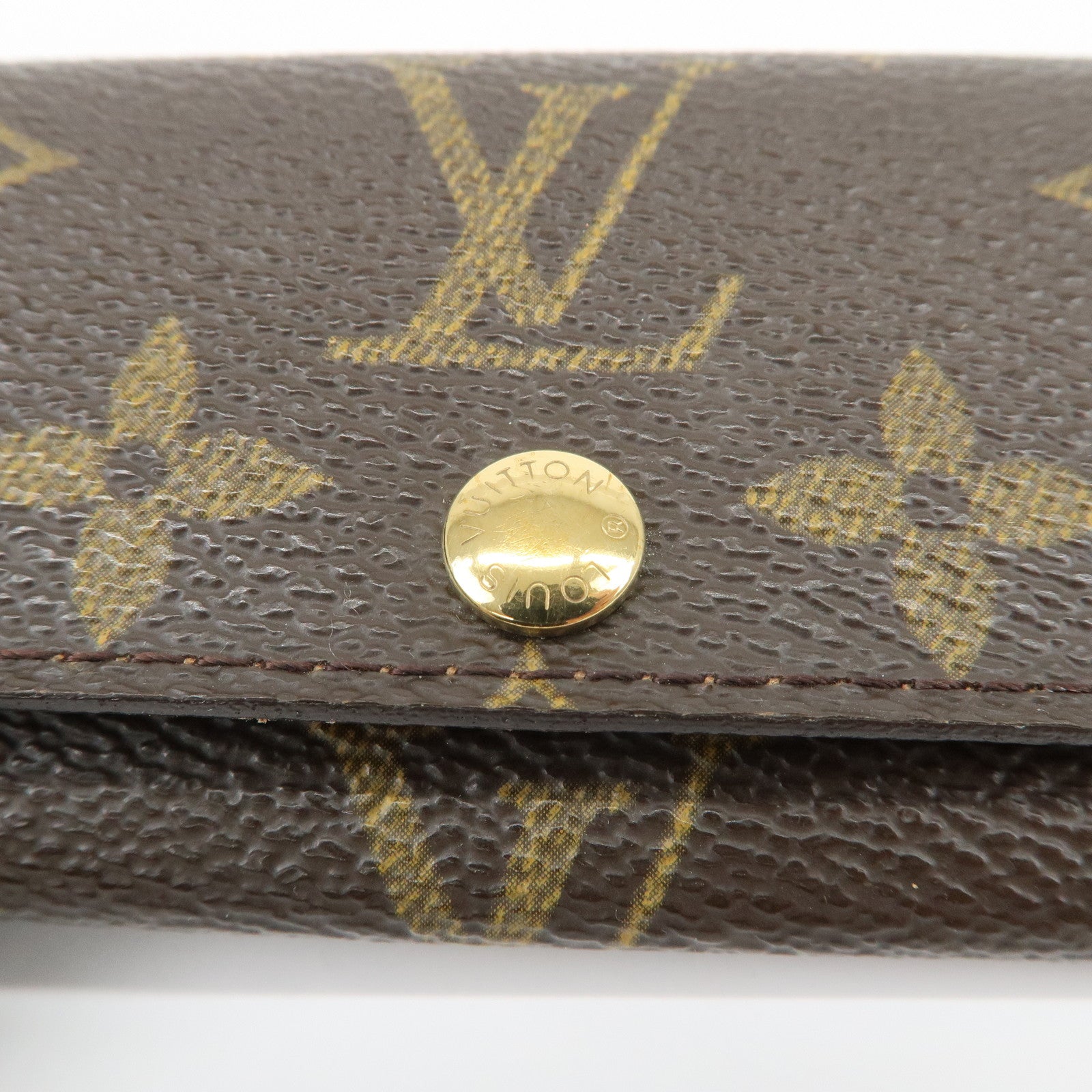 Louis Vuitton Monogram Multicles 4 Key Case Key Holder Brown M69517