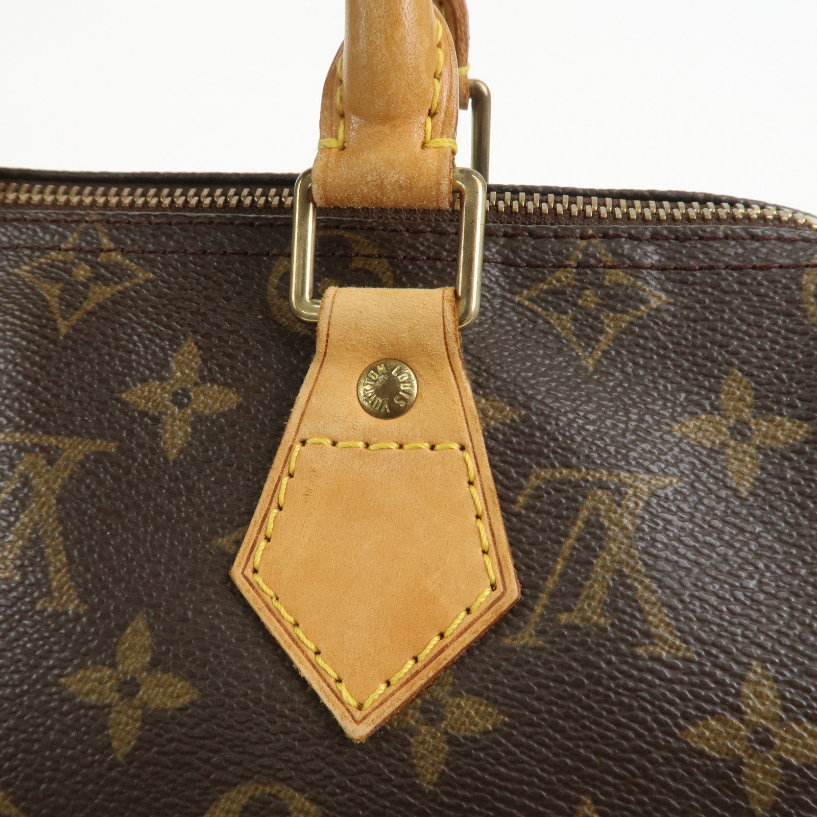 Louis Vuitton Monogram Monogram Canvas   Nume Leather M41528