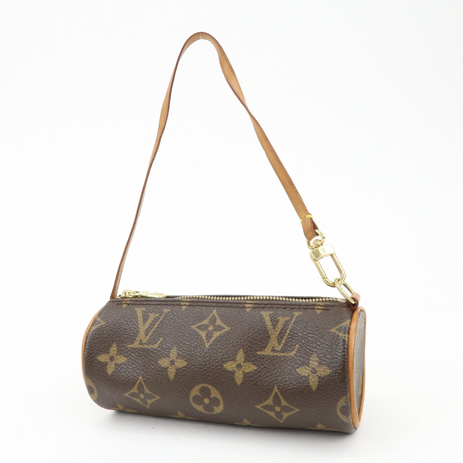 Louis Vuitton Monogram Mini Pouch for Papillon Bag Brown