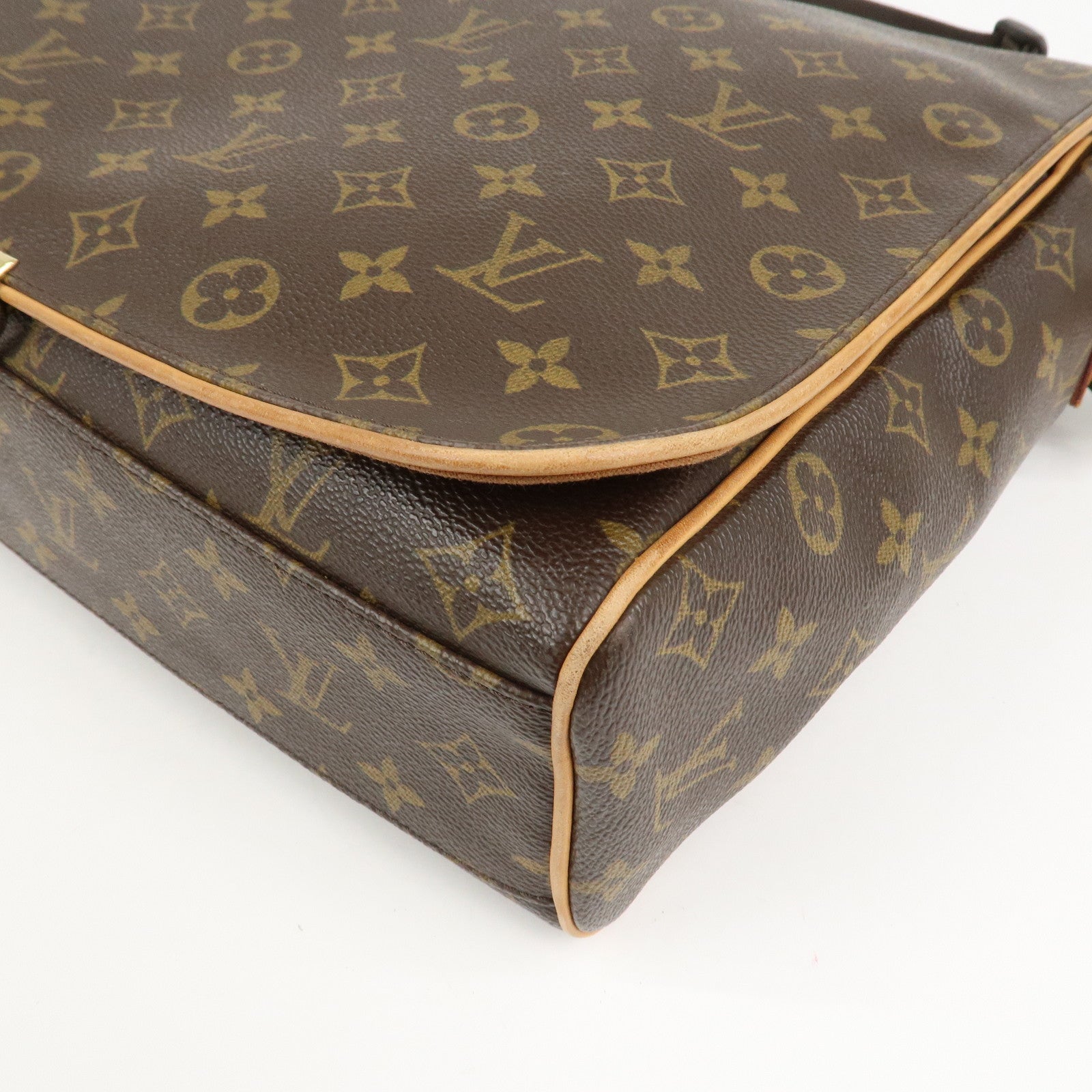 Louis Vuitton Monogram Abbesses Messenger Bag Brown M45257