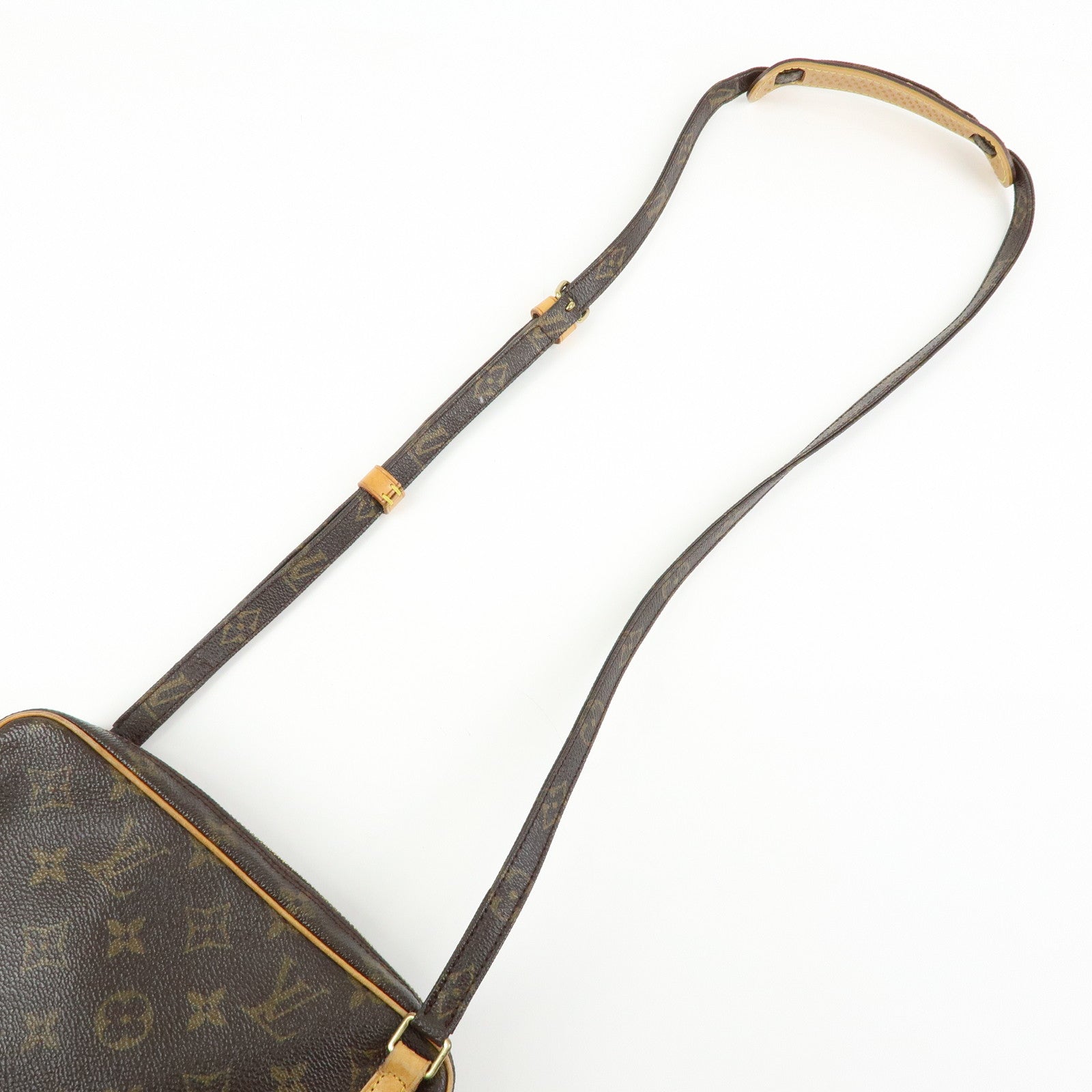 Louis Vuitton Monogram Pochette Marly Bandouliere Bag Brown M51828