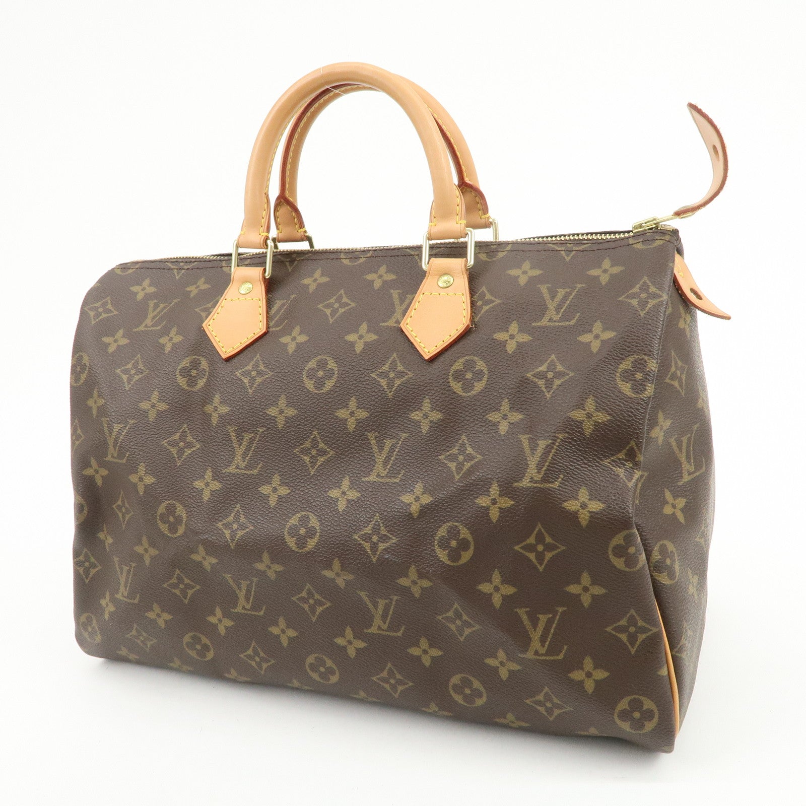 Louis Vuitton Monogram Speedy 35 Boston Bag Hand Bag M41524
