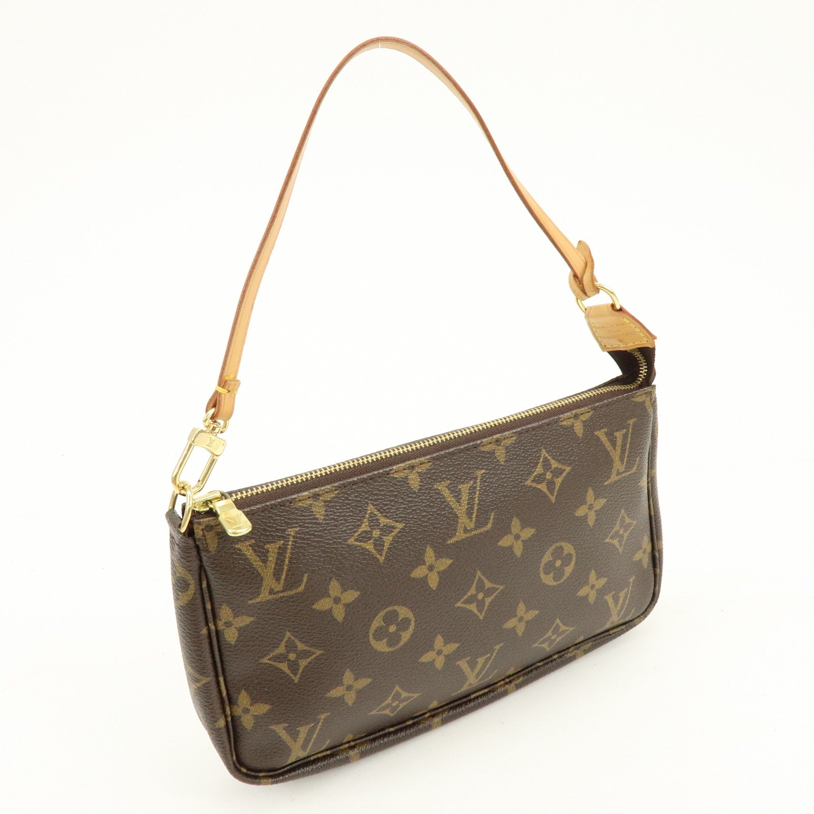 Louis Vuitton Monogram Pochette Accessoires Pouch Hand Bag M51980