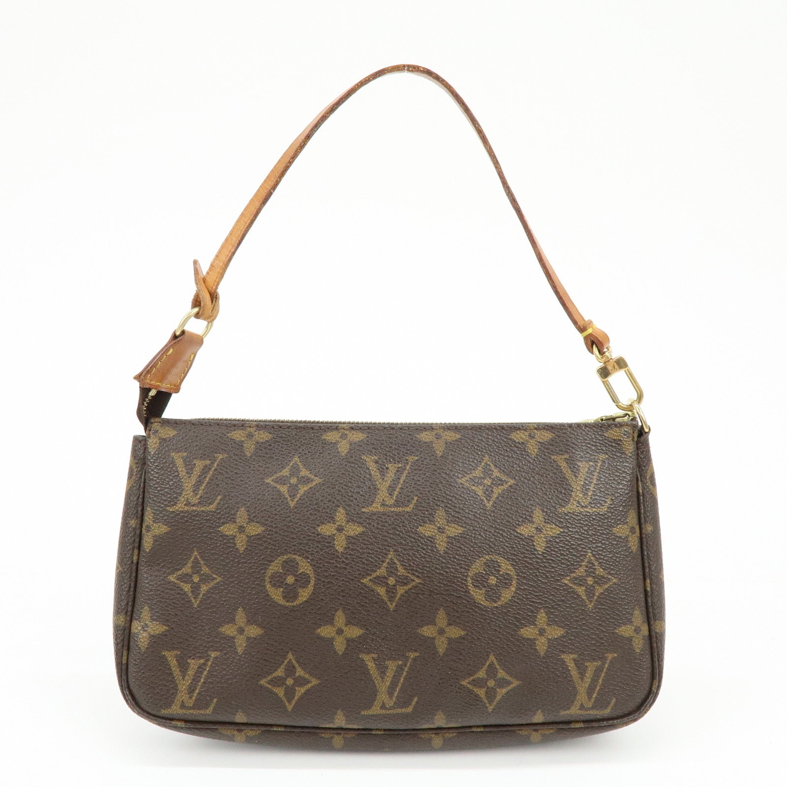 Louis Vuitton Monogram Pochette Accessoires Pouch Hand Bag M51980