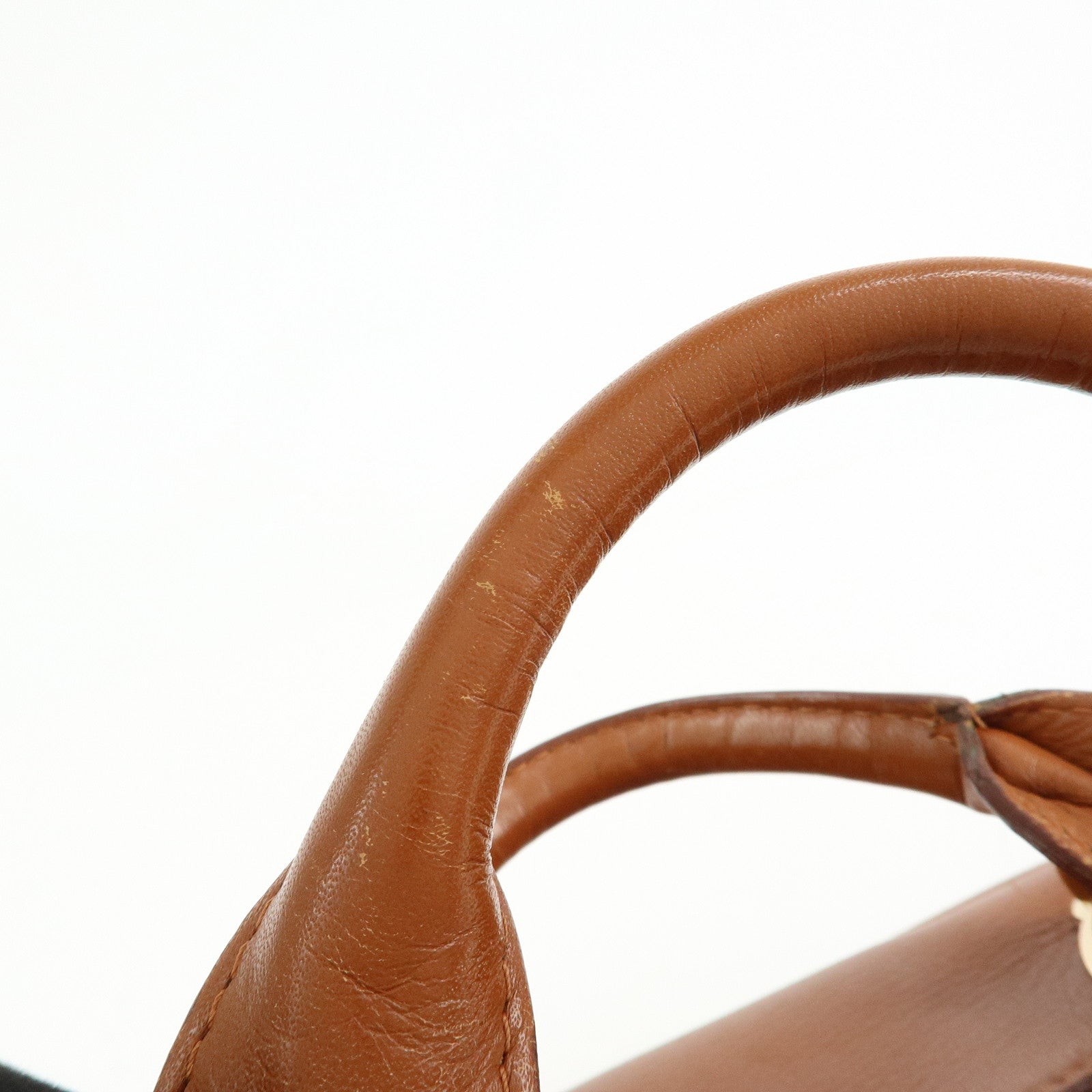 Chloe See by Chloe Page Leather 2Way Bag Hand Bag Brown